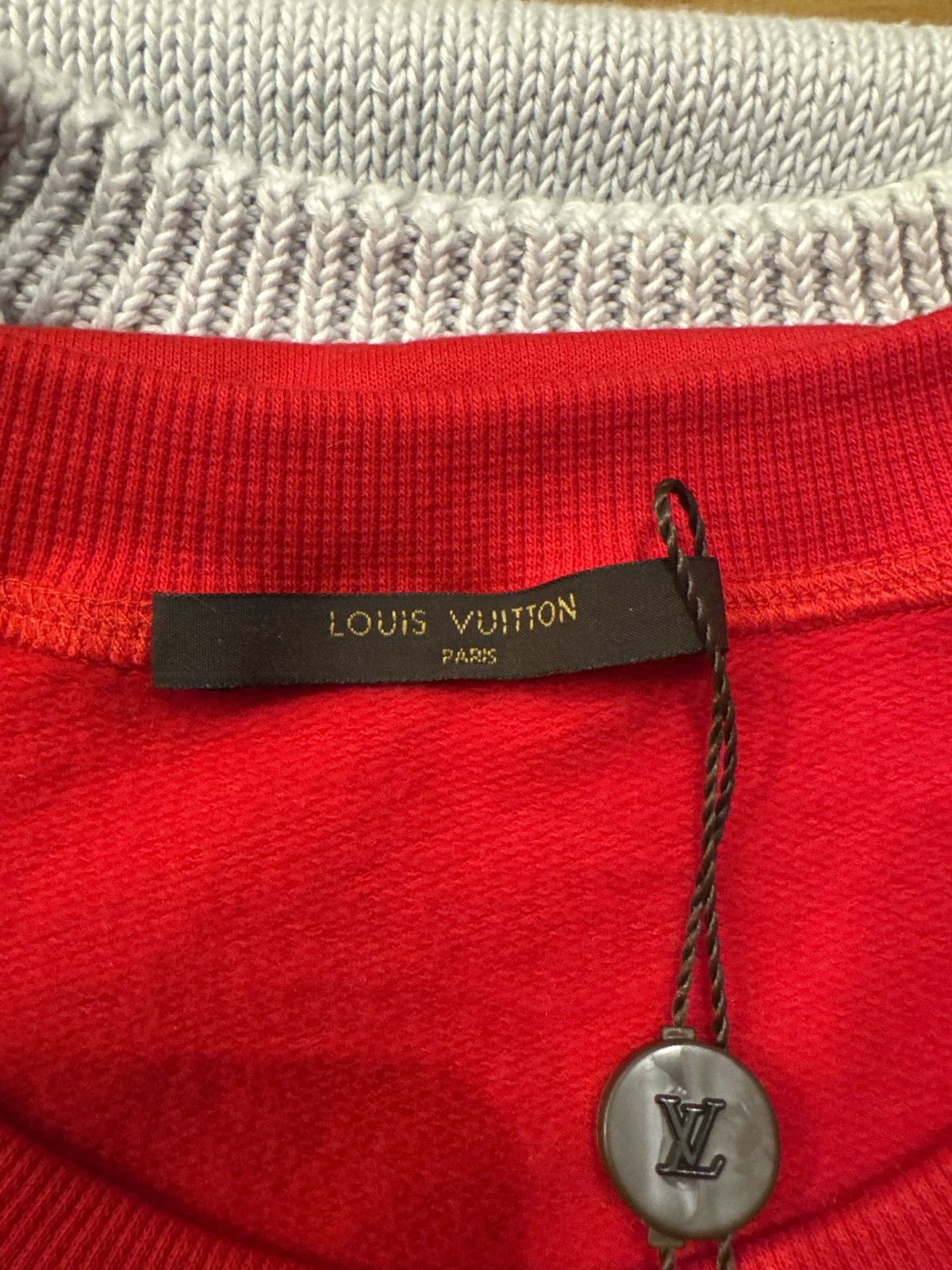 Louis Vuitton × Supreme Louis Vuitton X Supreme Crewneck Size US M / EU 48-50 / 2 - 5 Thumbnail