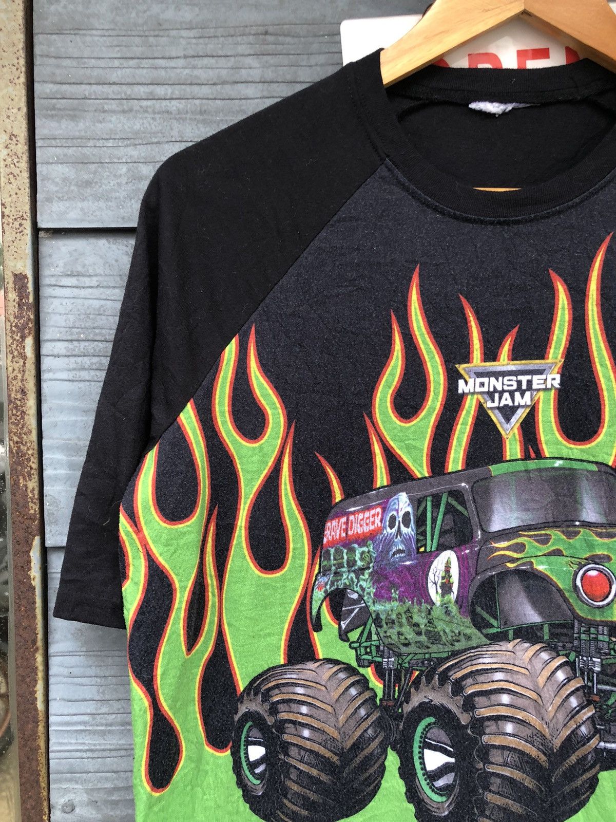 Japanese Brand × Vintage 🔥RARE Vintage Y2K🔥 OVP Flame Monster Jam Tee Size US M / EU 48-50 / 2 - 4 Thumbnail