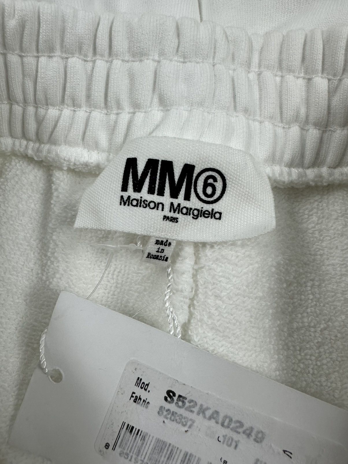 Maison Margiela Rare MM6 Maison Margiela Easy Wide Sweat Pants White Size 26" / US 2 / IT 38 - 11 Thumbnail