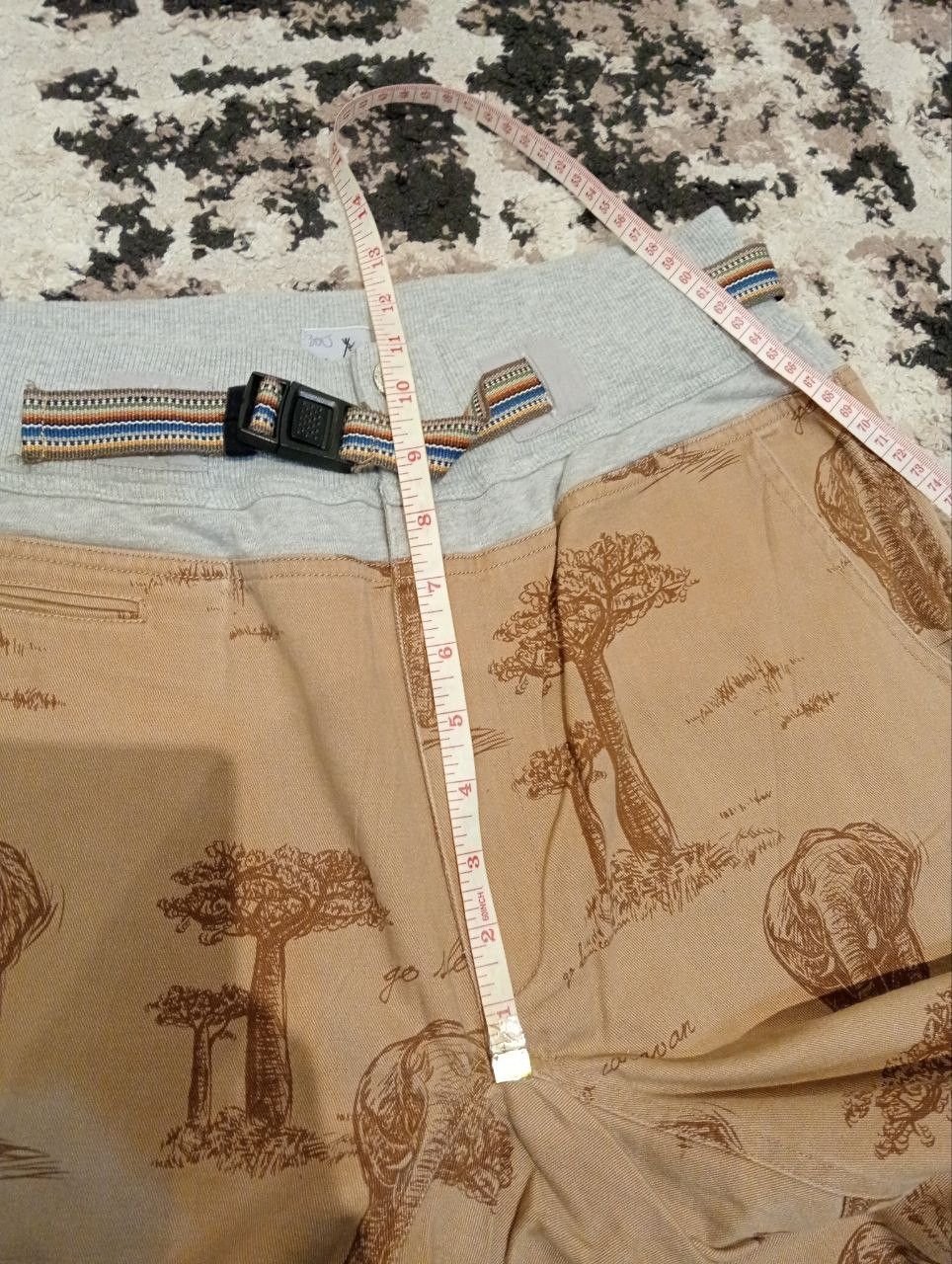go slow caravan Go Slow Caravan Overprint Pants Size US 30 / EU 46 - 10 Thumbnail