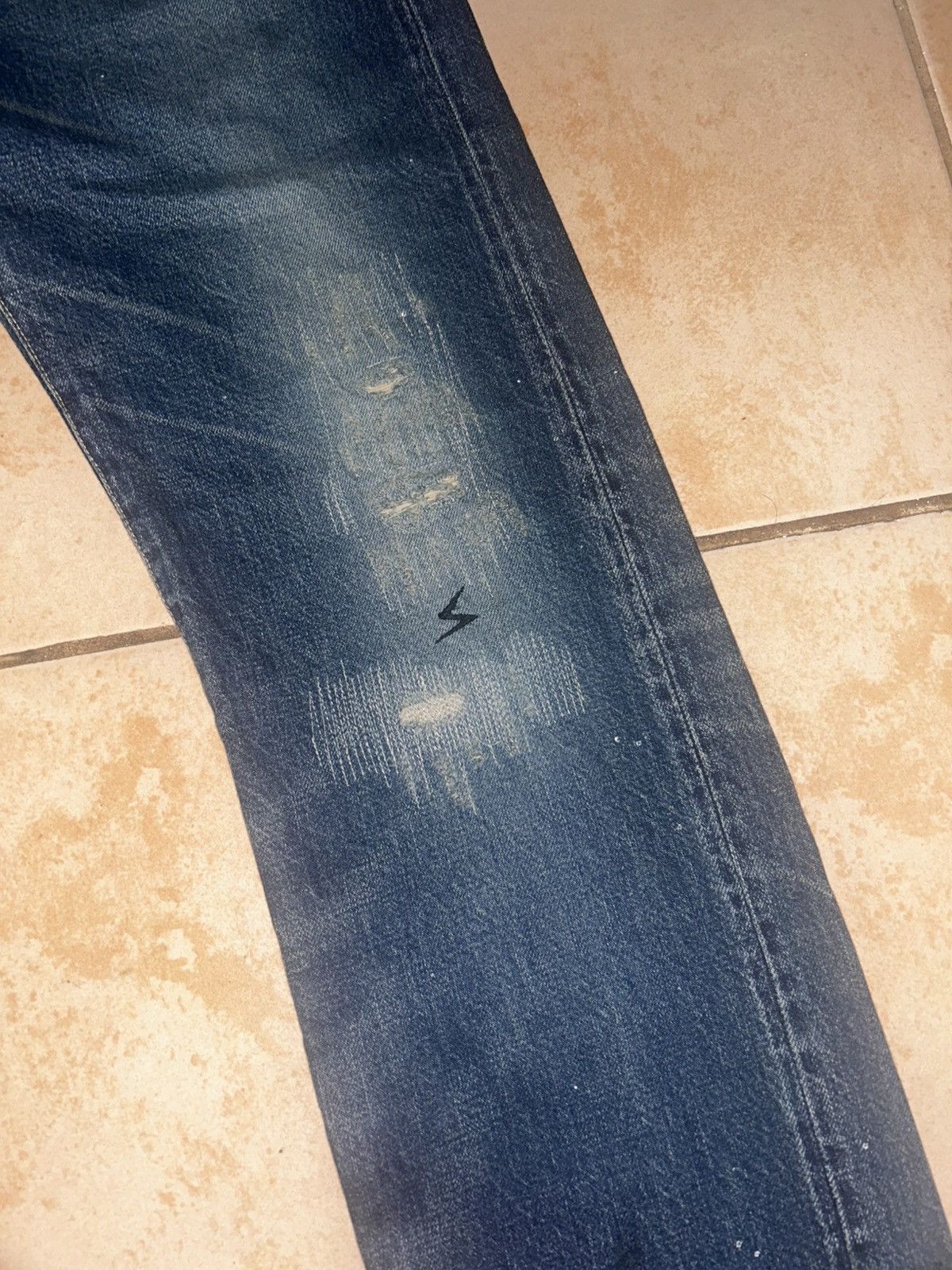 Undercover ss09 Neoboy poem jeans Size US 32 / EU 48 - 2 Thumbnail