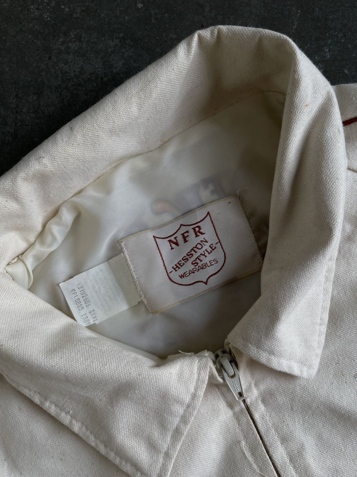 Vintage 80s NFR Las Vegas Hesston Bomber Size US L / EU 52-54 / 3 - 3 Thumbnail