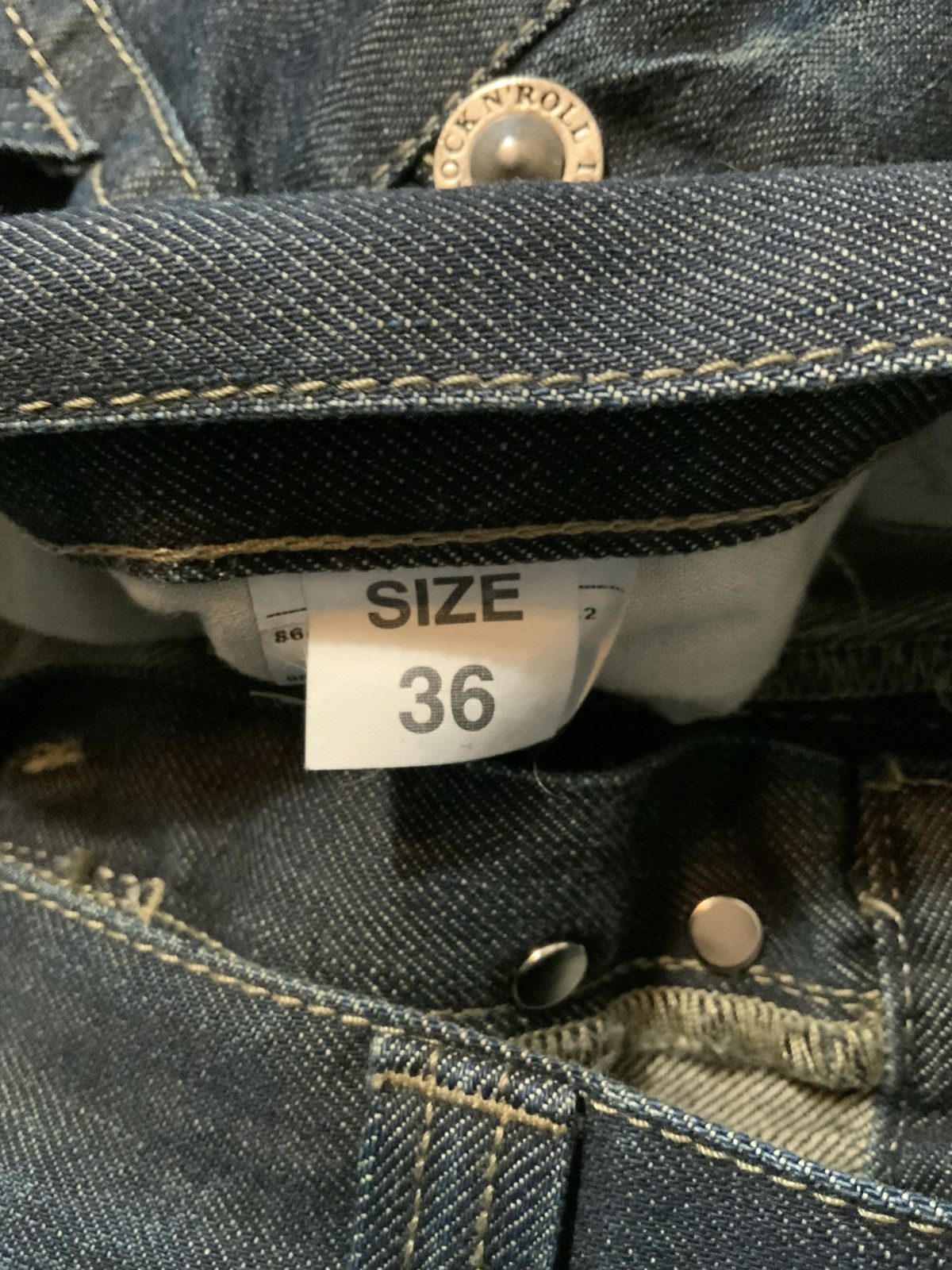 John Richmond John Richmond Italy Sex Lies Religion Rock Denim Jeans Size US 36 / EU 52 - 7 Thumbnail