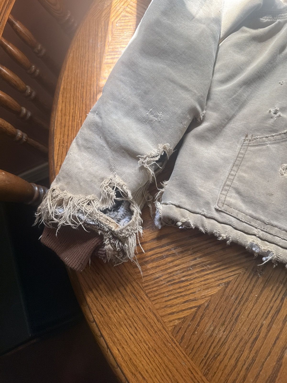 Carhartt Vintage Carhartt Detroit J02 Jacket -Heavy Patina, Thrashed Size US L / EU 52-54 / 3 - 9 Thumbnail