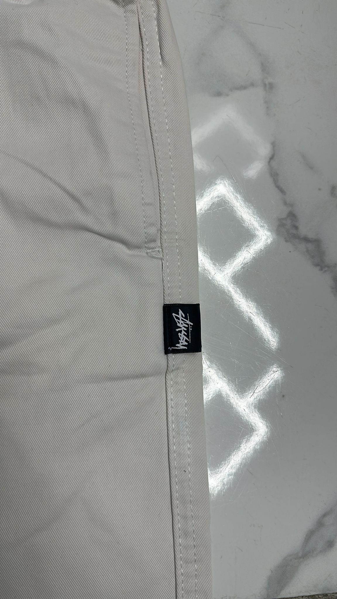 Stussy Stüssy Brushed Beach Pant White Size Medium Size US 32 / EU 48 - 3 Thumbnail