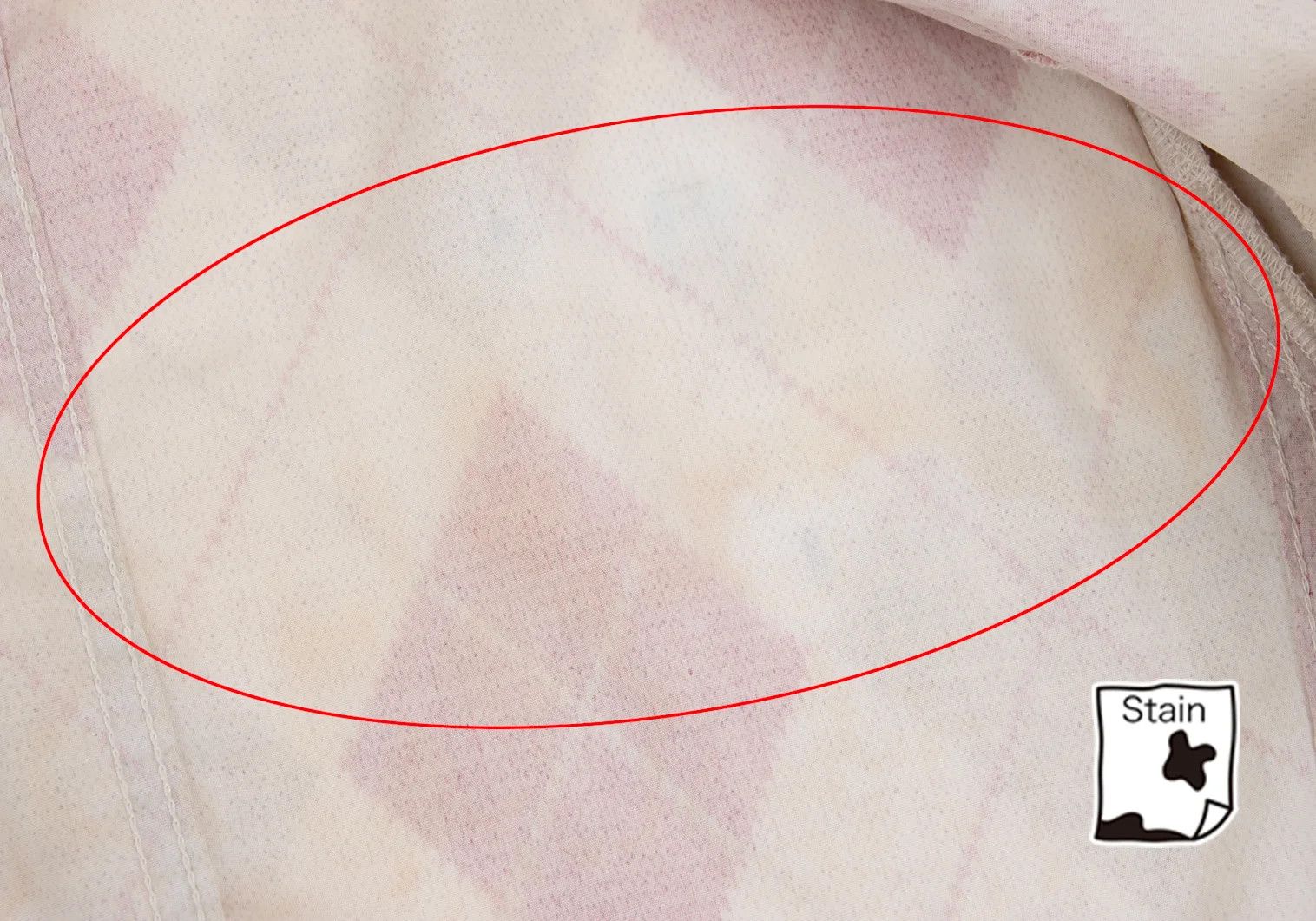 Comme des Garcons Homme Plus Cotton Argyle Knit Transfer Print Jacket Beige Pink S Size US S / EU 44-46 / 1 - 14 Thumbnail
