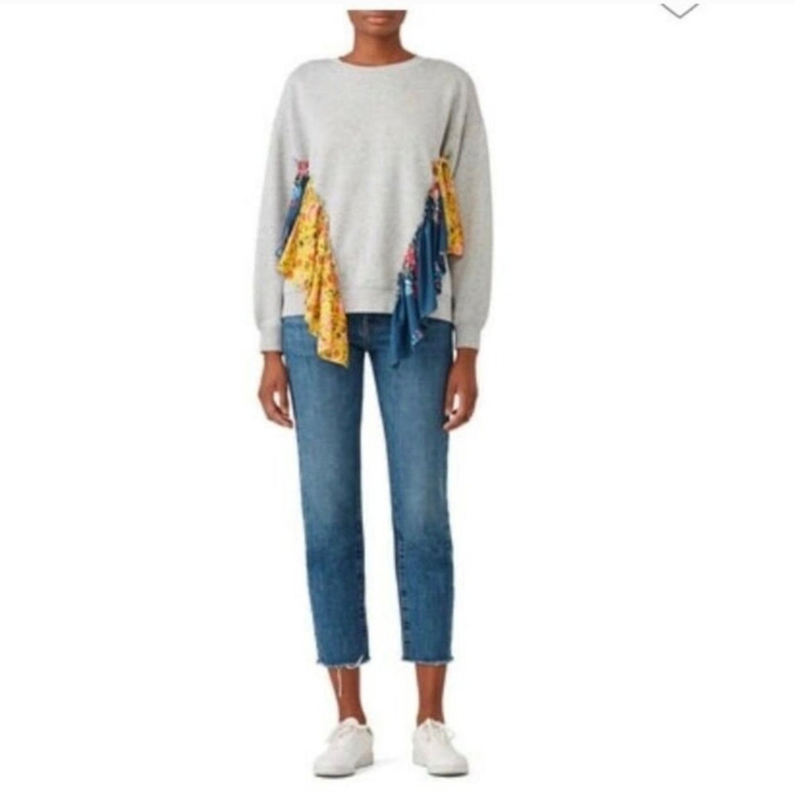 Free People Free People " She's Just Cute " Crewneck Sweater Size S / US 4 / IT 40 - 1 Thumbnail