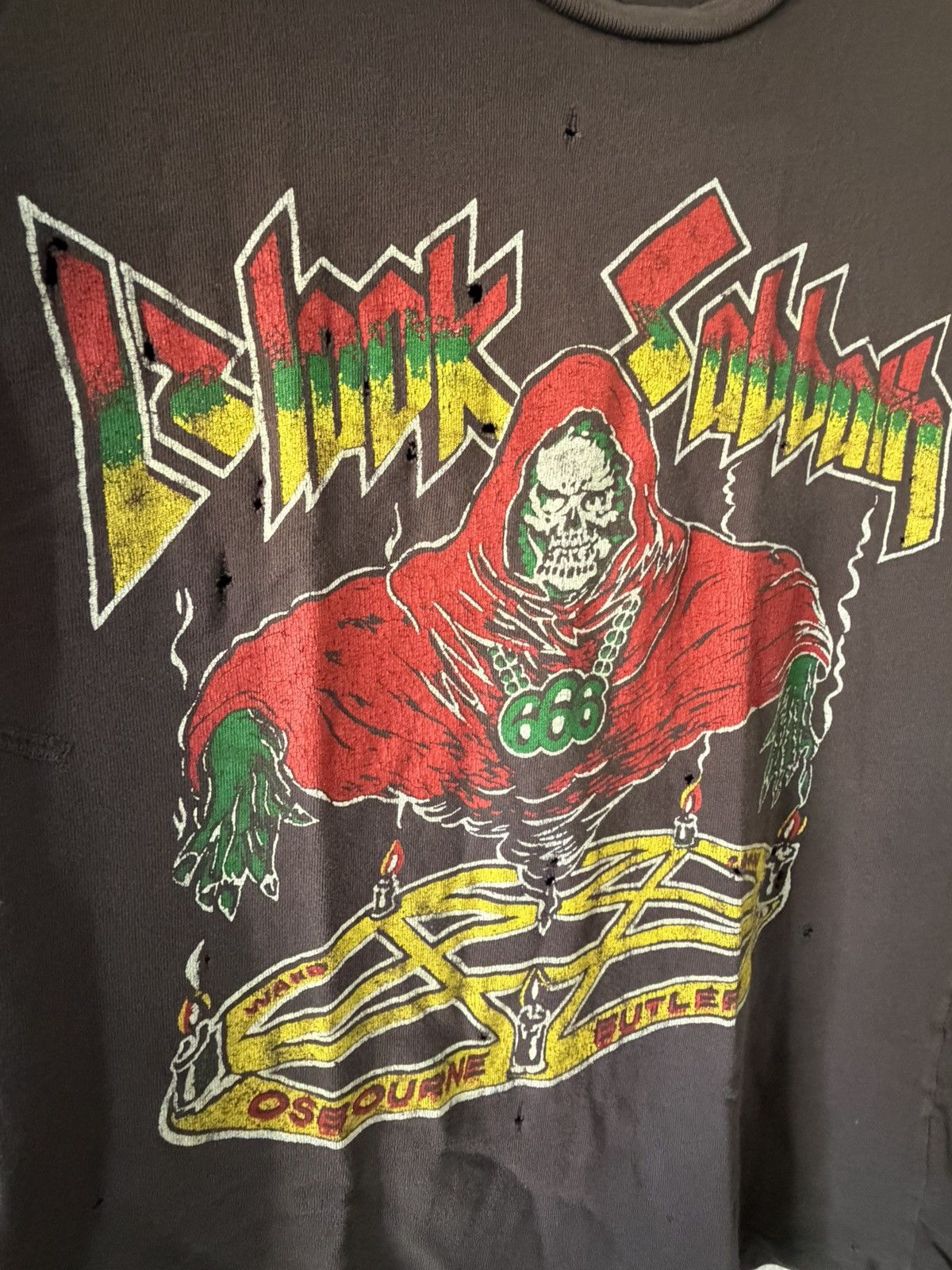 Vintage Vintage Black Sabbath Madeworn T shirt Size US S / EU 44-46 / 1 - 3 Thumbnail