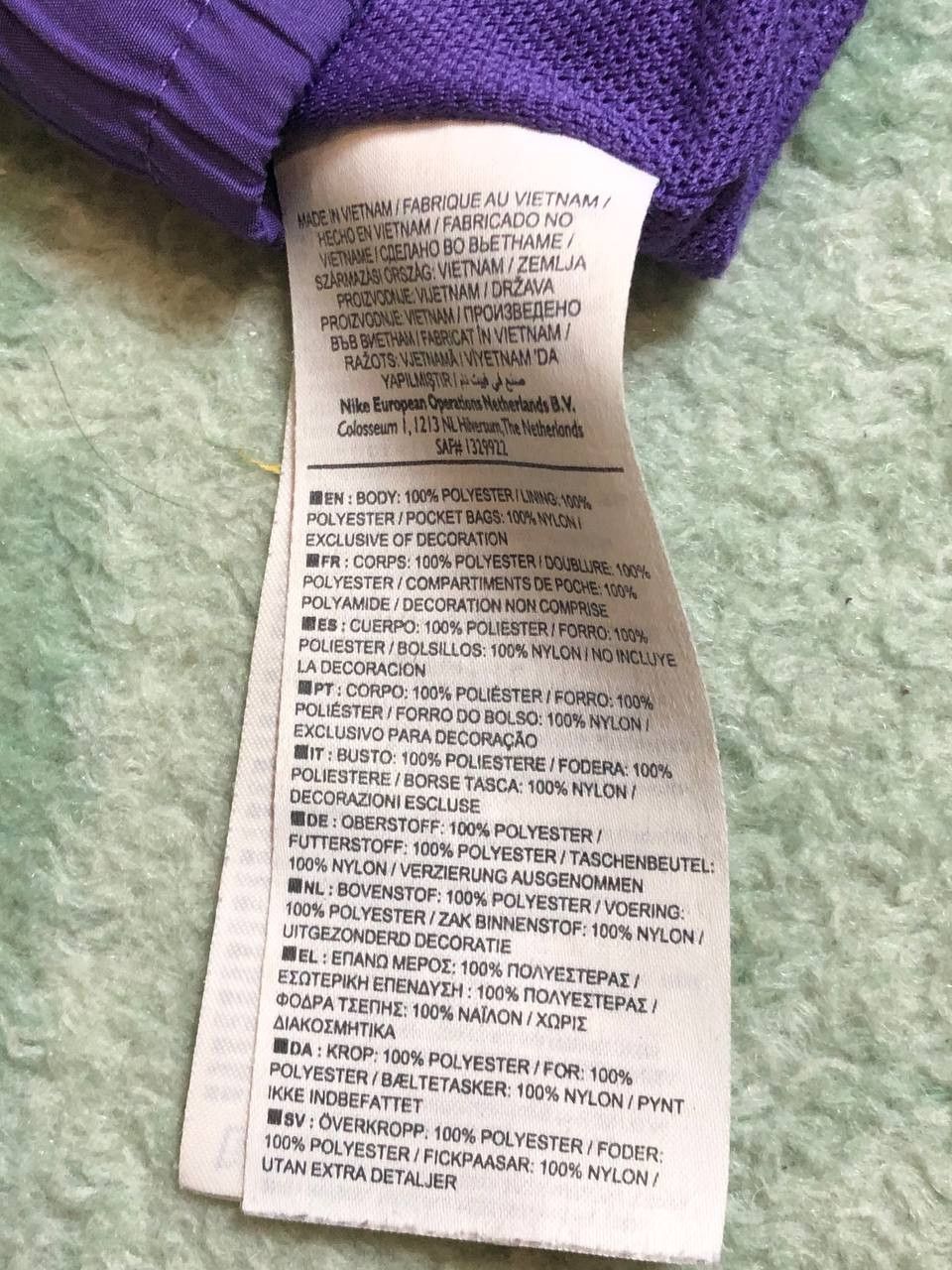 Nike NIKE vintage purple Shorts crazy Y2K streetwear Size US 30 / EU 46 - 4 Thumbnail