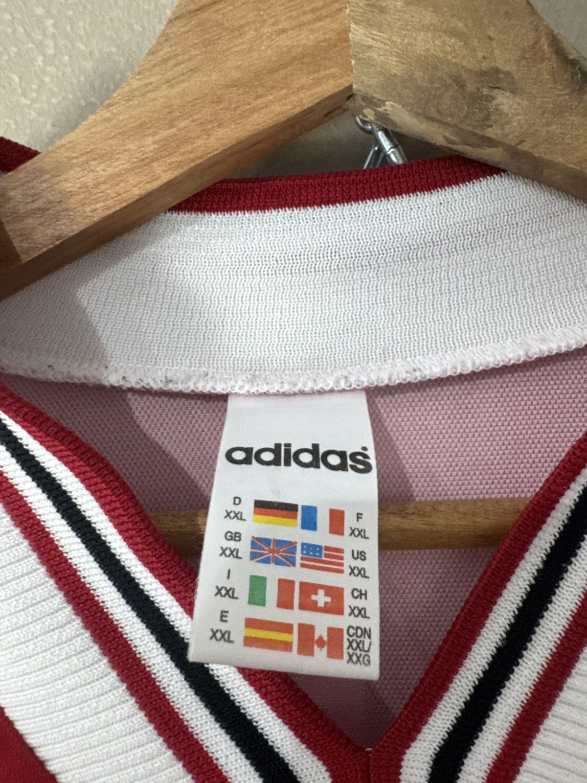 Adidas Adidas longsleeve jersey 90s Shirt FC ST Hubert Techno 80s Size US XXL / EU 58 / 5 - 3 Thumbnail