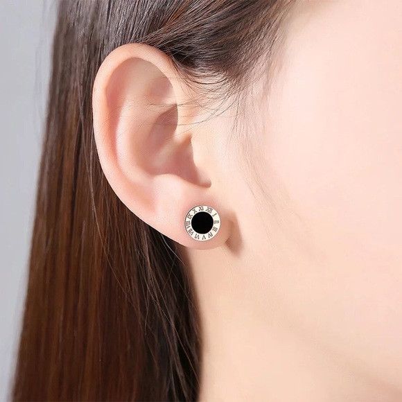 Other Stainless Steel Simple Statement Earring Size ONE SIZE - 2 Thumbnail