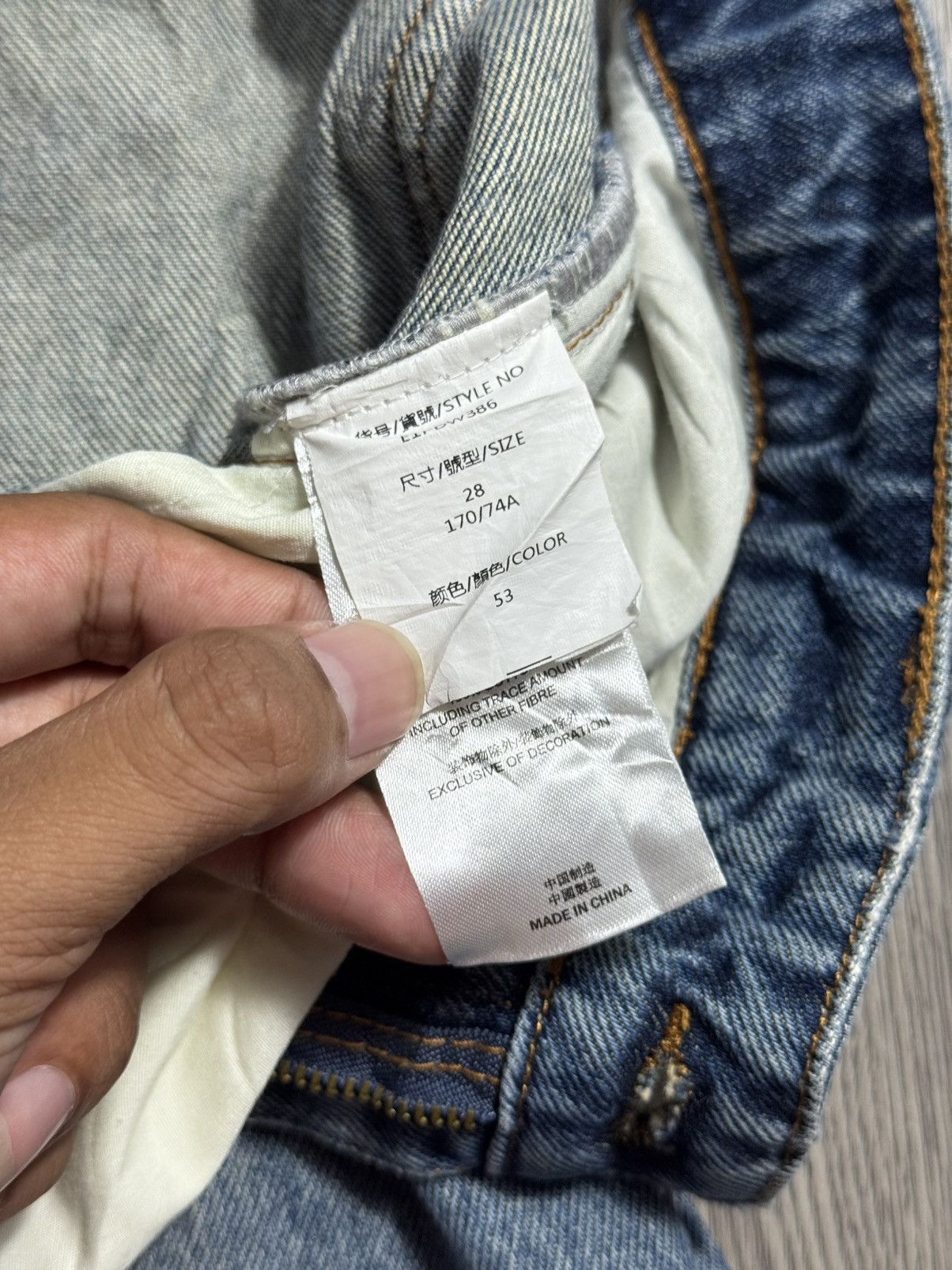 Ed Hardy 💥RARE💥Ed Hardy Vintage Y2K Denim Size US 30 / EU 46 - 8 Thumbnail