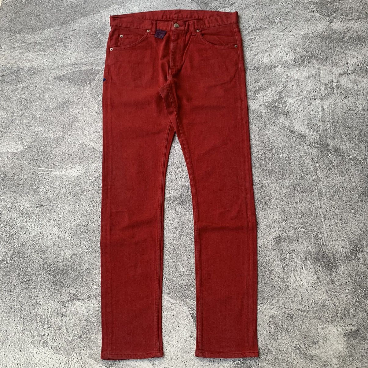 Vivienee Westwood Man Red Slim Jeans
