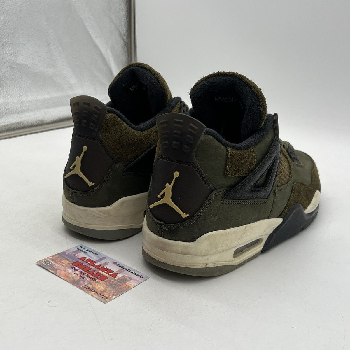 Jordan Brand Air Jordan 4 Craft Olive Size US 9 / EU 42 - 5 Thumbnail