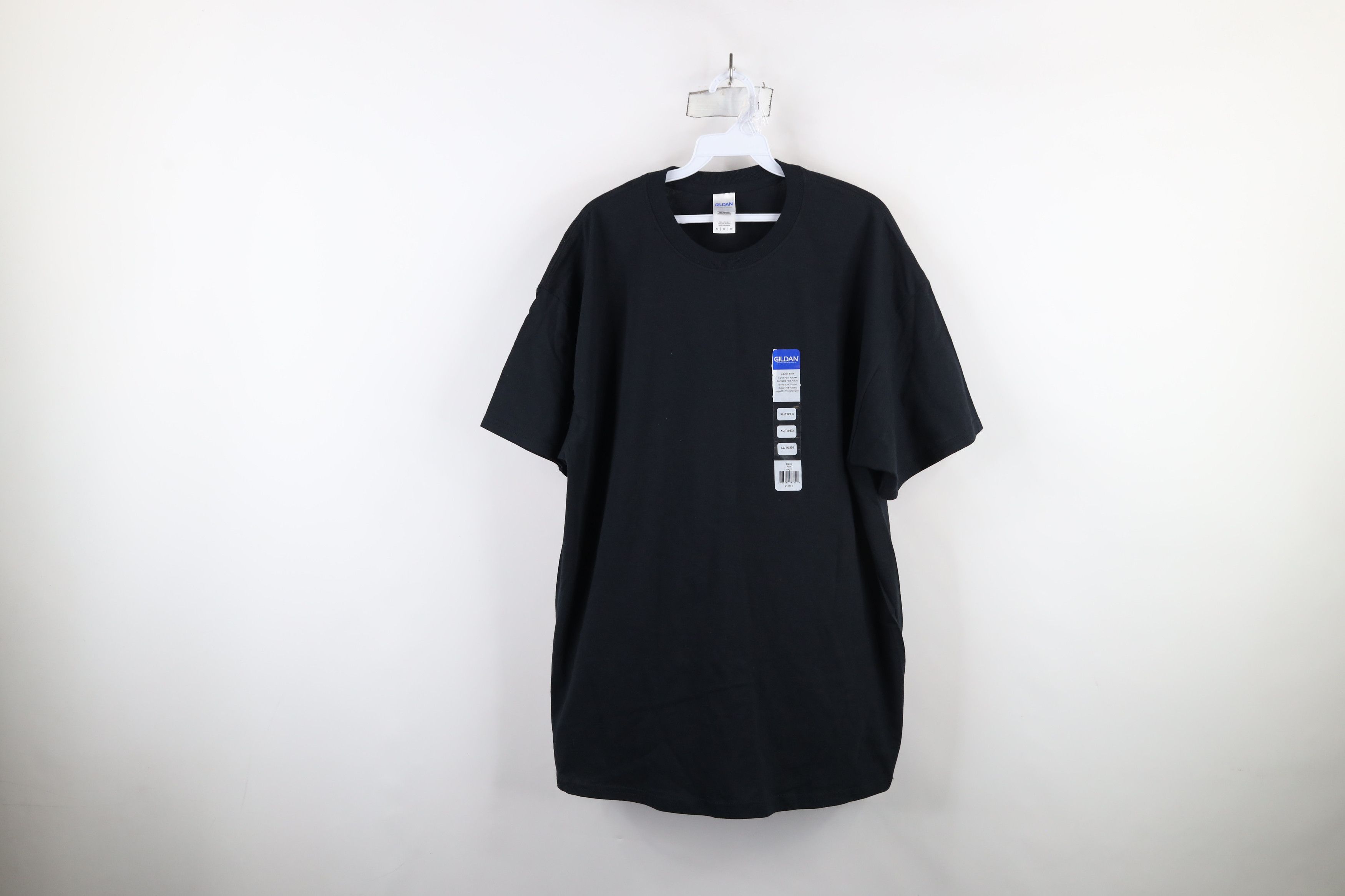 Vintage Deadstock Vintage Y2K Streetwear Heavy Cotton T-Shirt Black Size US XL / EU 56 / 4 - 1 Thumbnail