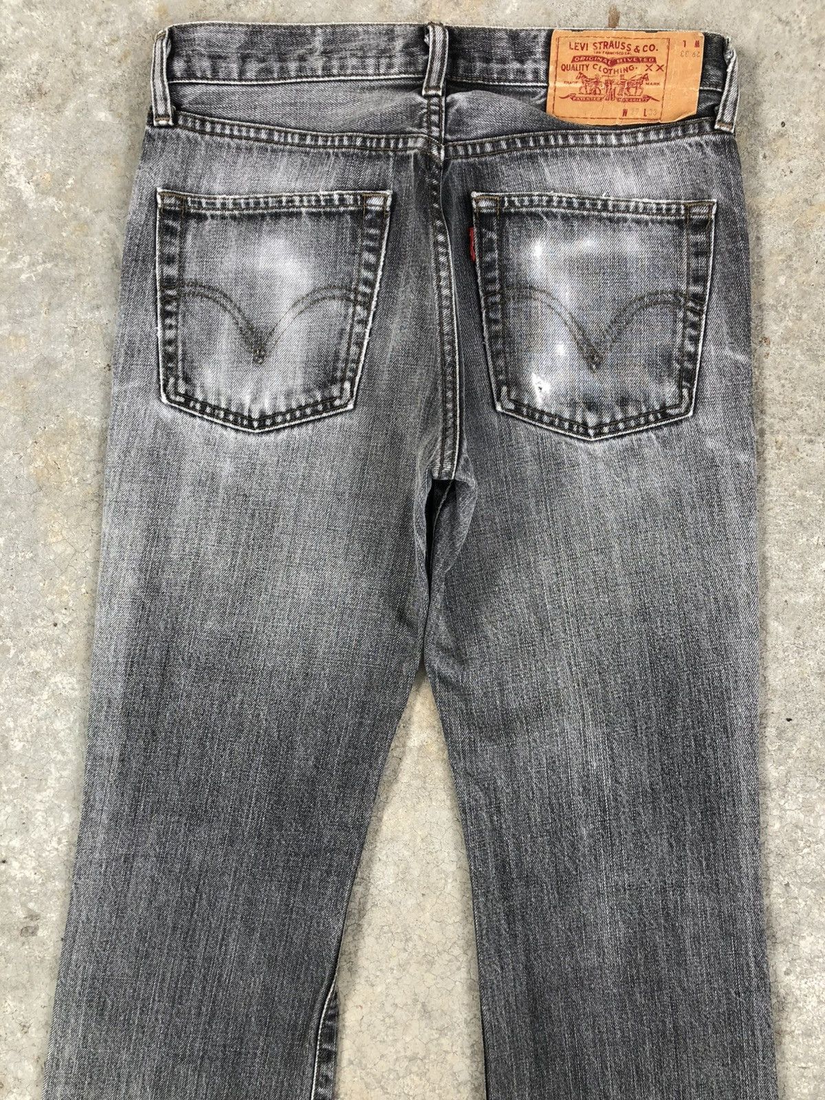 If Six Was Nine Levis 517 Flared Jeans Bootcut Distressed Jeans Size US 29 - 8 Thumbnail