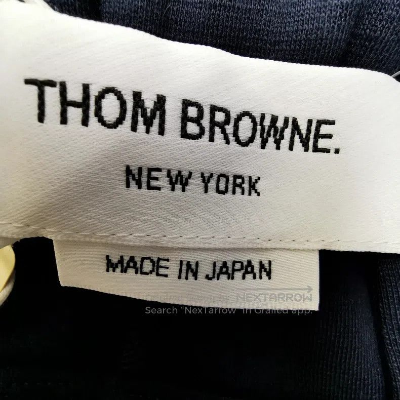 Thom Browne Thom Browne size 3 Cotton logo drawstring shorts Size US 28 / EU 44 - 5 Thumbnail