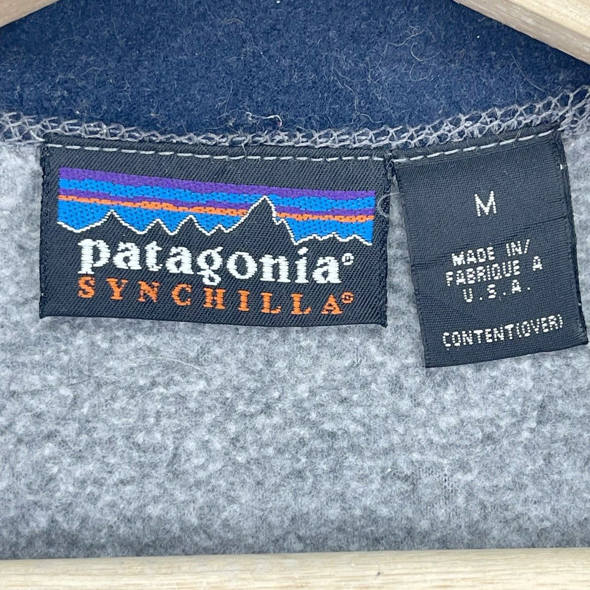Patagonia × Vintage 90’s Patagonia Fleece Sleeveless Jacket Size US M / EU 48-50 / 2 - 7 Thumbnail