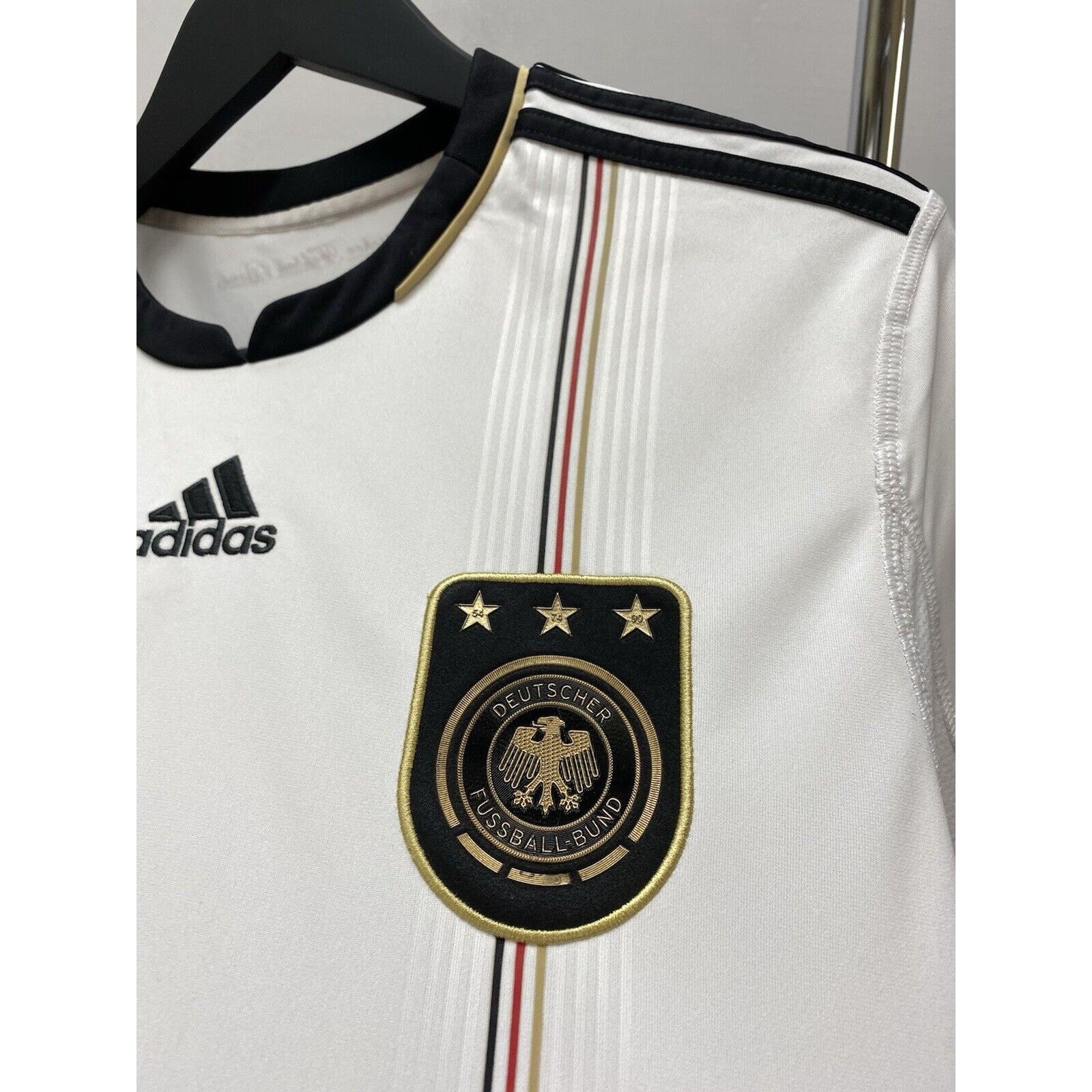 Adidas Adidas Germany 2010 2011 Home Soccer Jersey Football Shirt Size US M / EU 48-50 / 2 - 11 Thumbnail