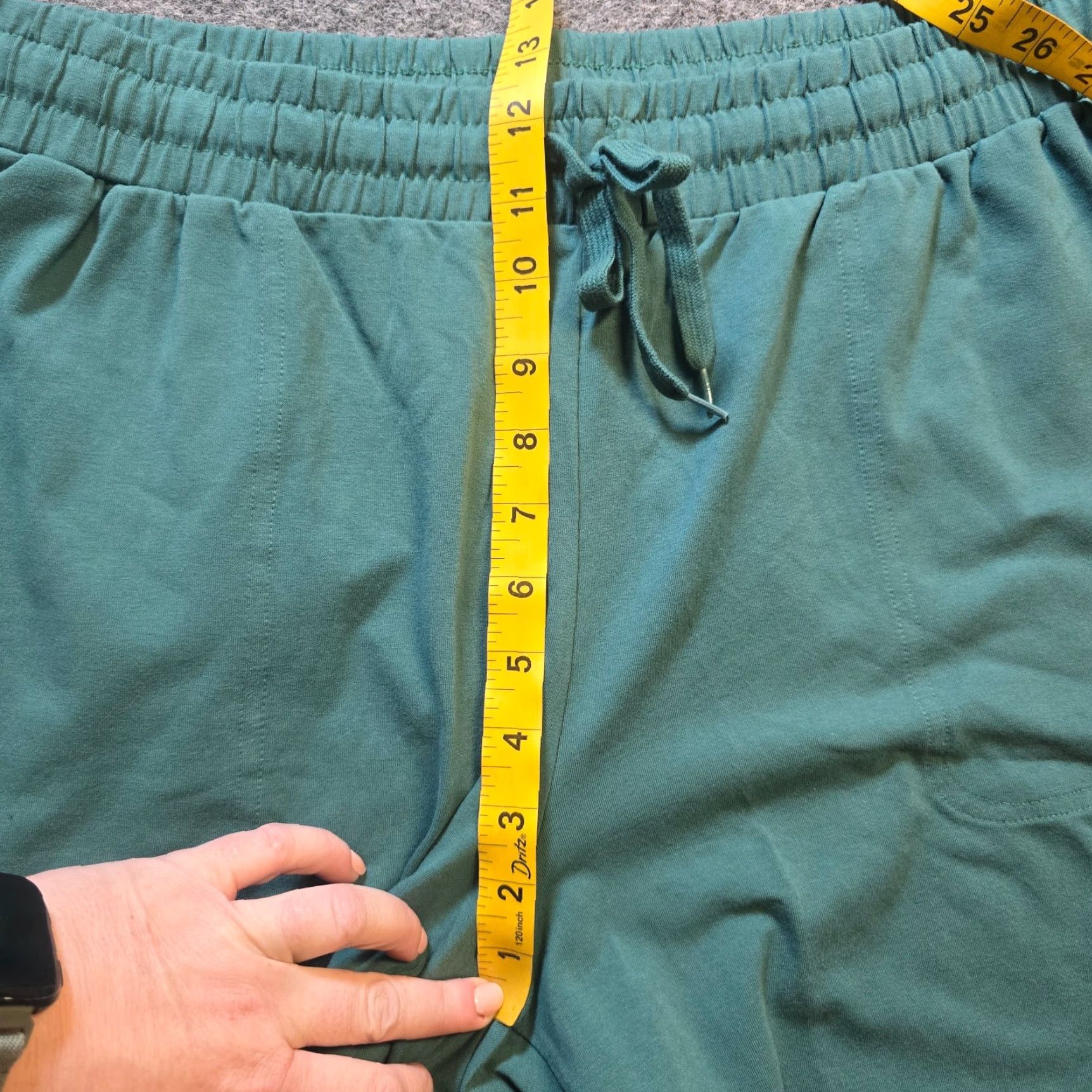 Life is Good Life Is Good Pants Women 2XL Green Crusher Flex Pull On Crop Lounge Casual Size 40" / US 18 - 7 Thumbnail