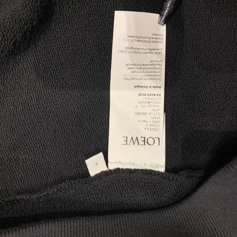 Loewe LOEWE Printed pattern hoodie Size US L / EU 52-54 / 3 - 4 Thumbnail