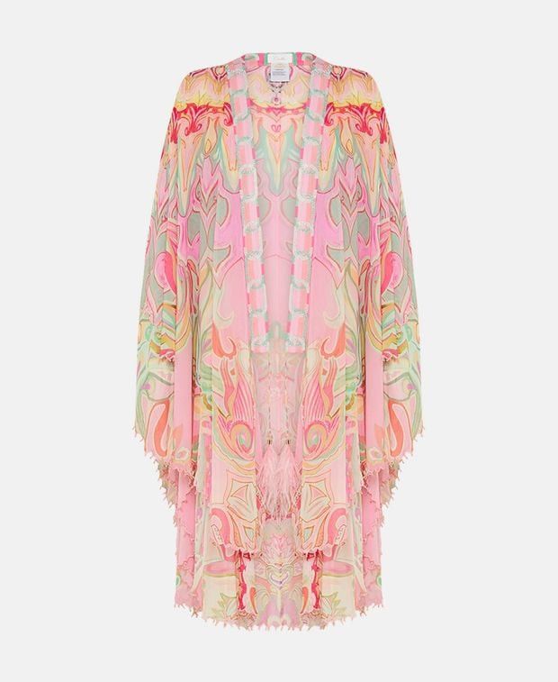 CAMILLA Silk cape Size ONE SIZE - 1 Thumbnail