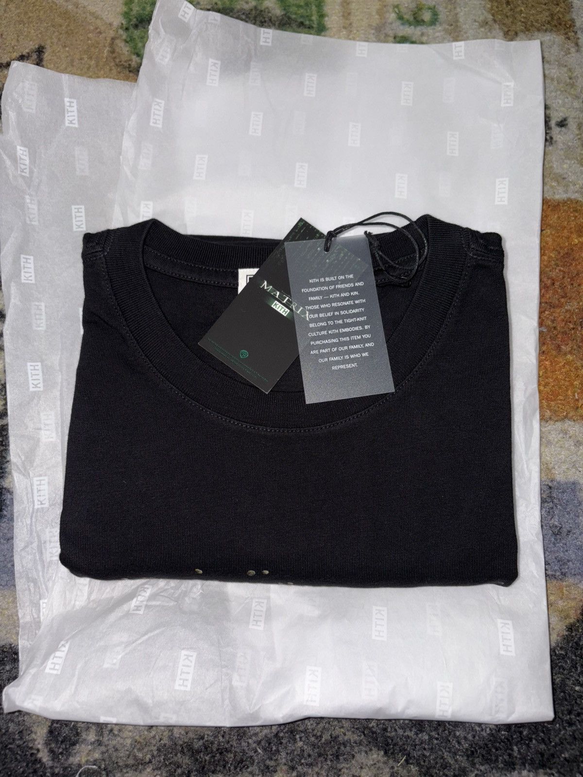 Kith KITH X MATRIX STOPPING BULLETS TEE - BLACK Size US XL / EU 56 / 4 - 4 Thumbnail