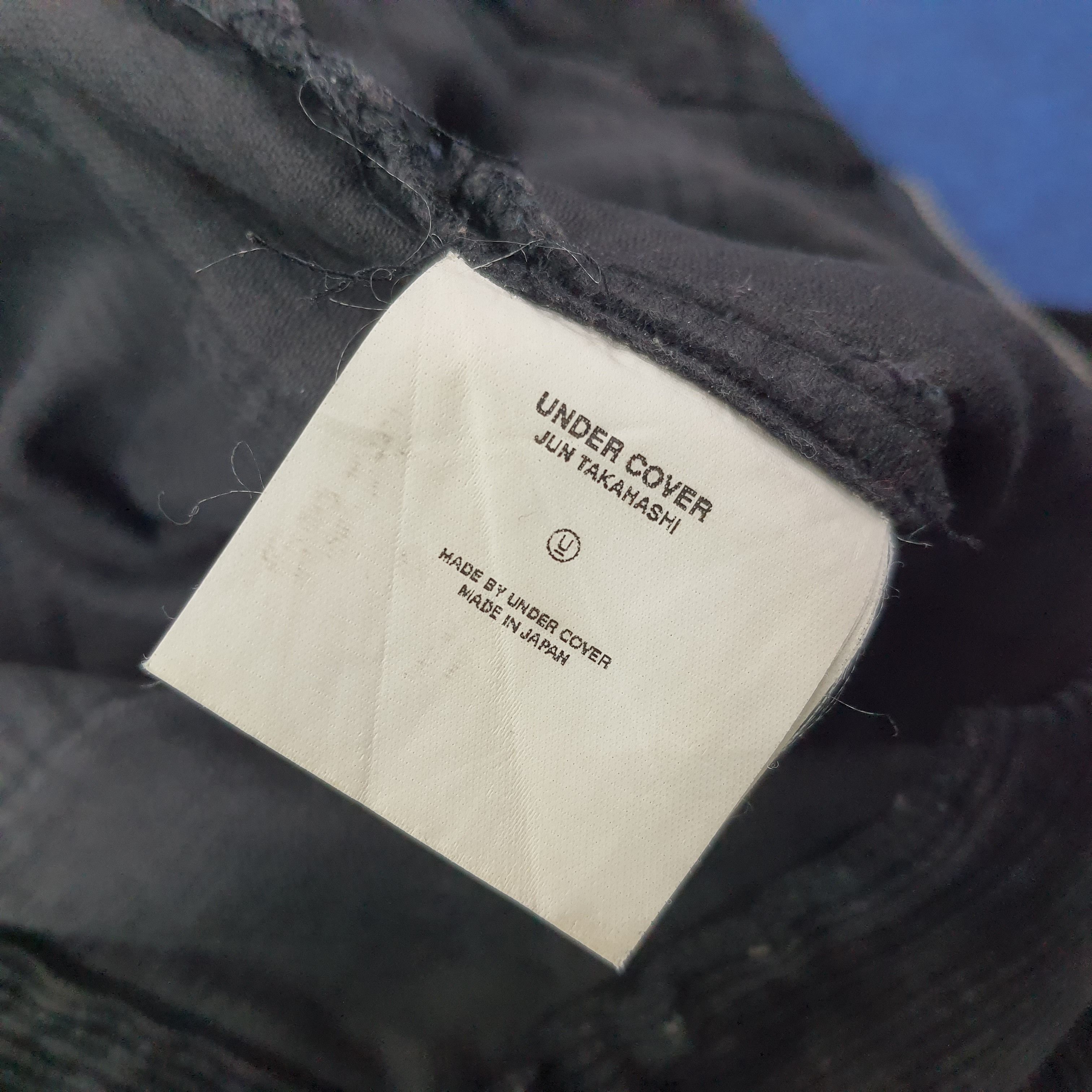 Undercover Vintage UnderCoverism Distressed Corduroy Pants C265N17 Size US 30 / EU 46 - 9 Thumbnail