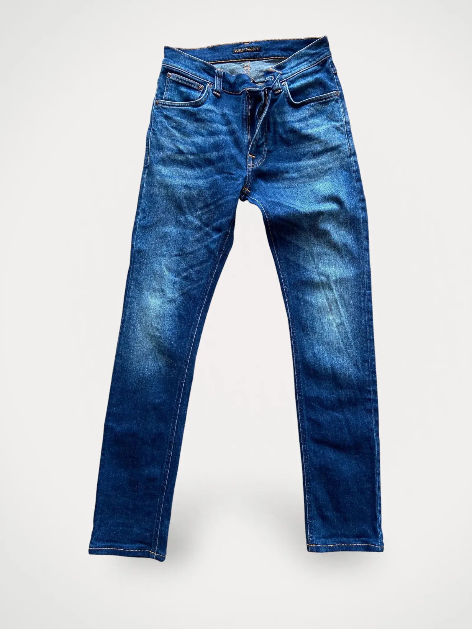 Nudie Jeans Nudie Jeans Lean Dean Crispy Bora Jeans Size 28" / US 6 / IT 42 - 1 Thumbnail