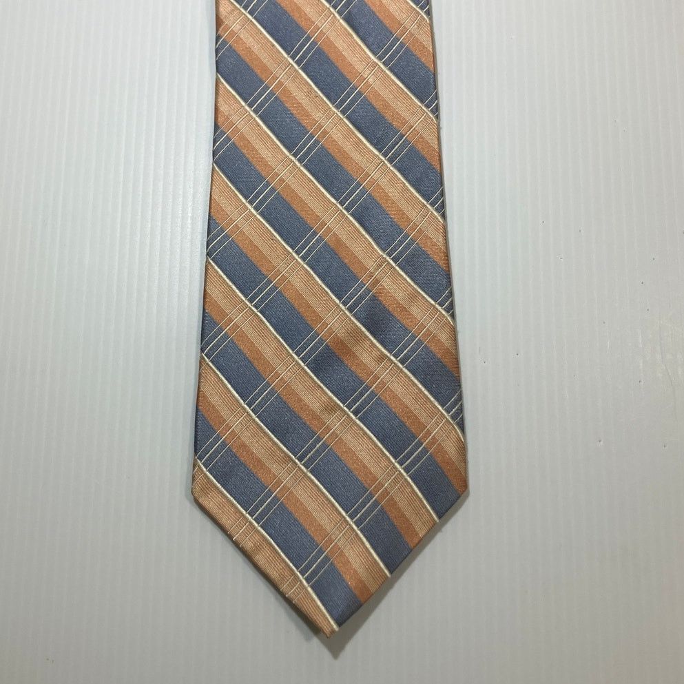 Other Sun River Vintage Striped Silk Wide Classic Men Necktie 60” Size ONE SIZE - 1 Thumbnail