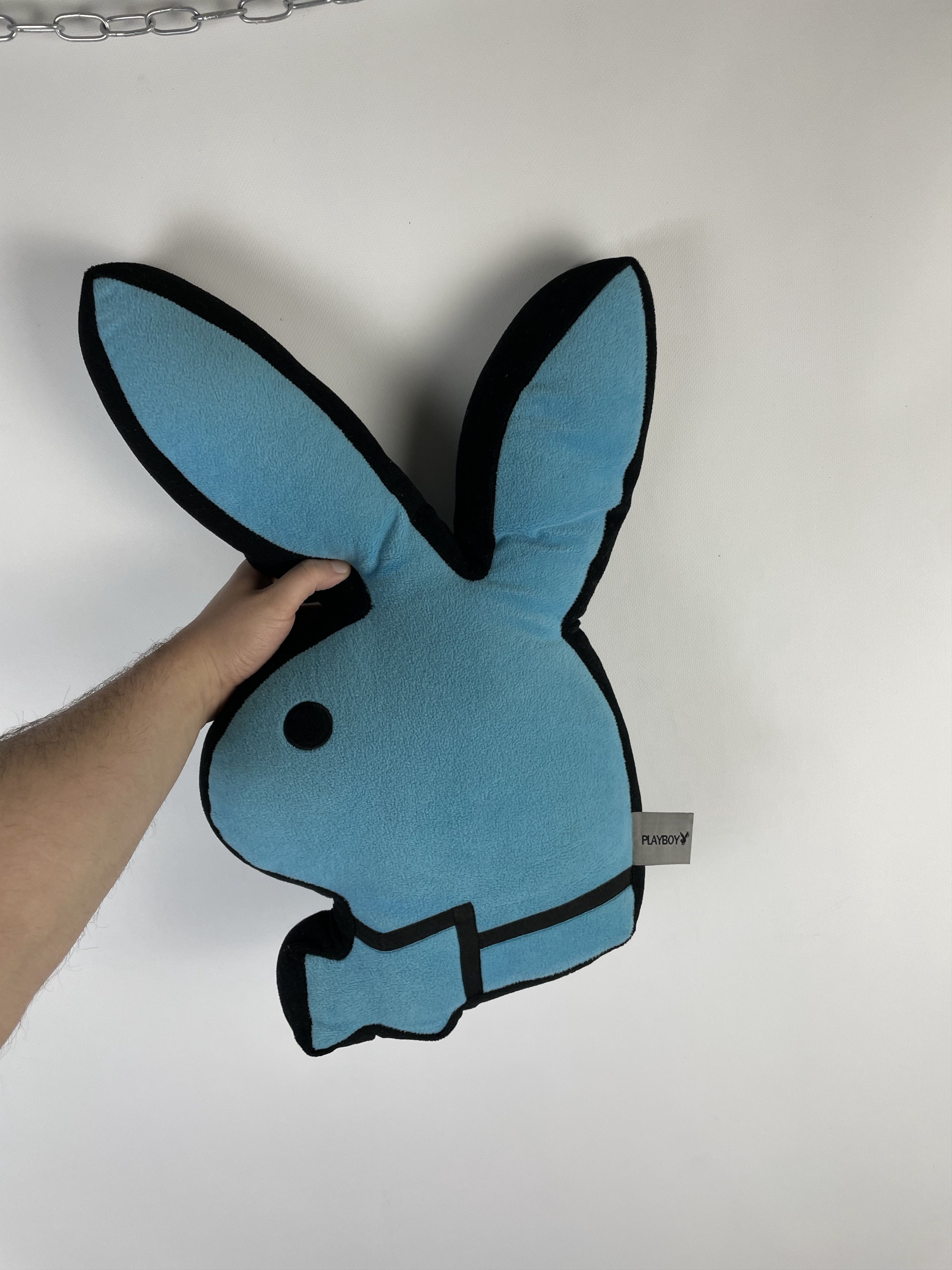 Playboy Playboy Rabbit Head Vintage 🐰 Pillow Size ONE SIZE - 2 Thumbnail
