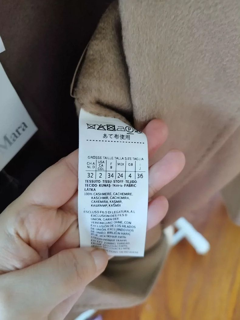 Max Mara Max Mara Classic Labbro 100% cashmere coat Size S / US 4 / IT 40 - 4 Thumbnail