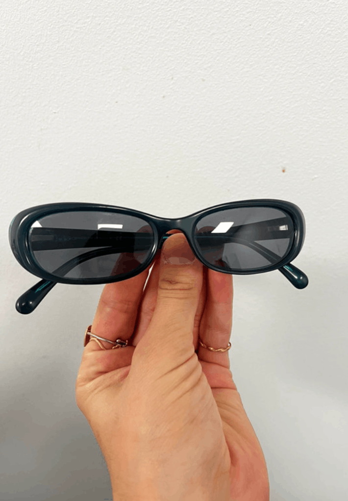 Chanel × Vintage CHANEL SUNGLASSES 3186 LOGO ICONIC Mask CC Vintage Size ONE SIZE - 1 Thumbnail