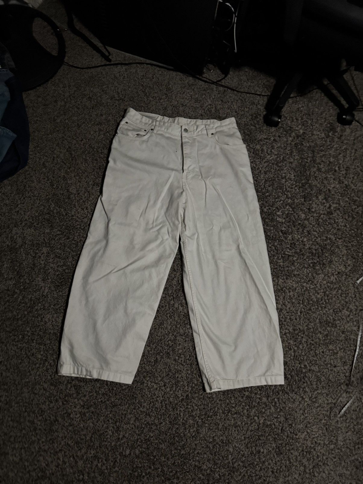Zara Zara balloon fit jeans Size US 34 / EU 50 - 1 Thumbnail
