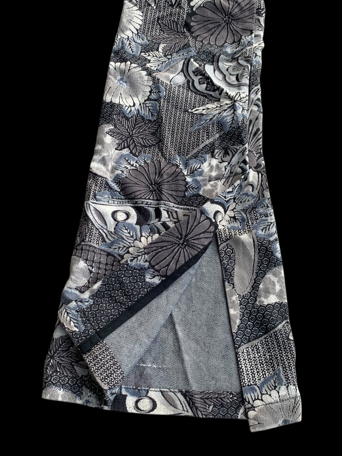 If Six Was Nine × Japanese Brand × Vintage Ladies FLARES Retro Flower Bell Bottoms Hippie vtg trousers Size 28" / US 6 / IT 42 - 10 Thumbnail