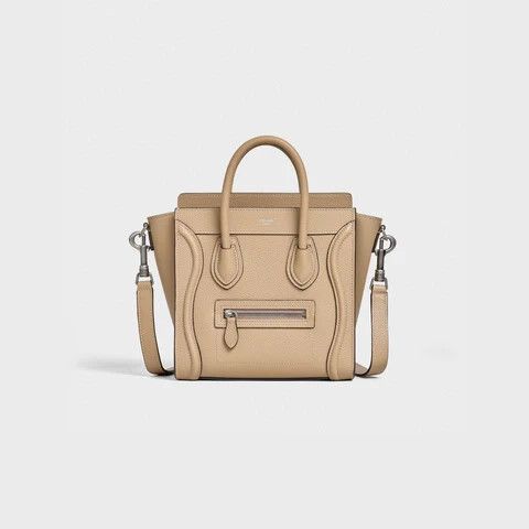 Celine o1w1db11225 189243DRU Size: OS / Nano Luggage Bag in Beige Size ONE SIZE - 1 Thumbnail