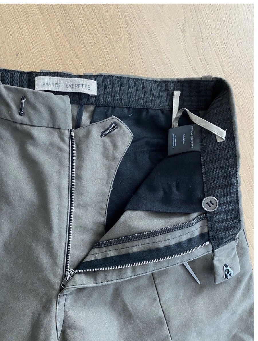 Marcel Everette Moleskin Overlock Trouser - Charred Oak Size US 30 / EU 46 - 6 Thumbnail