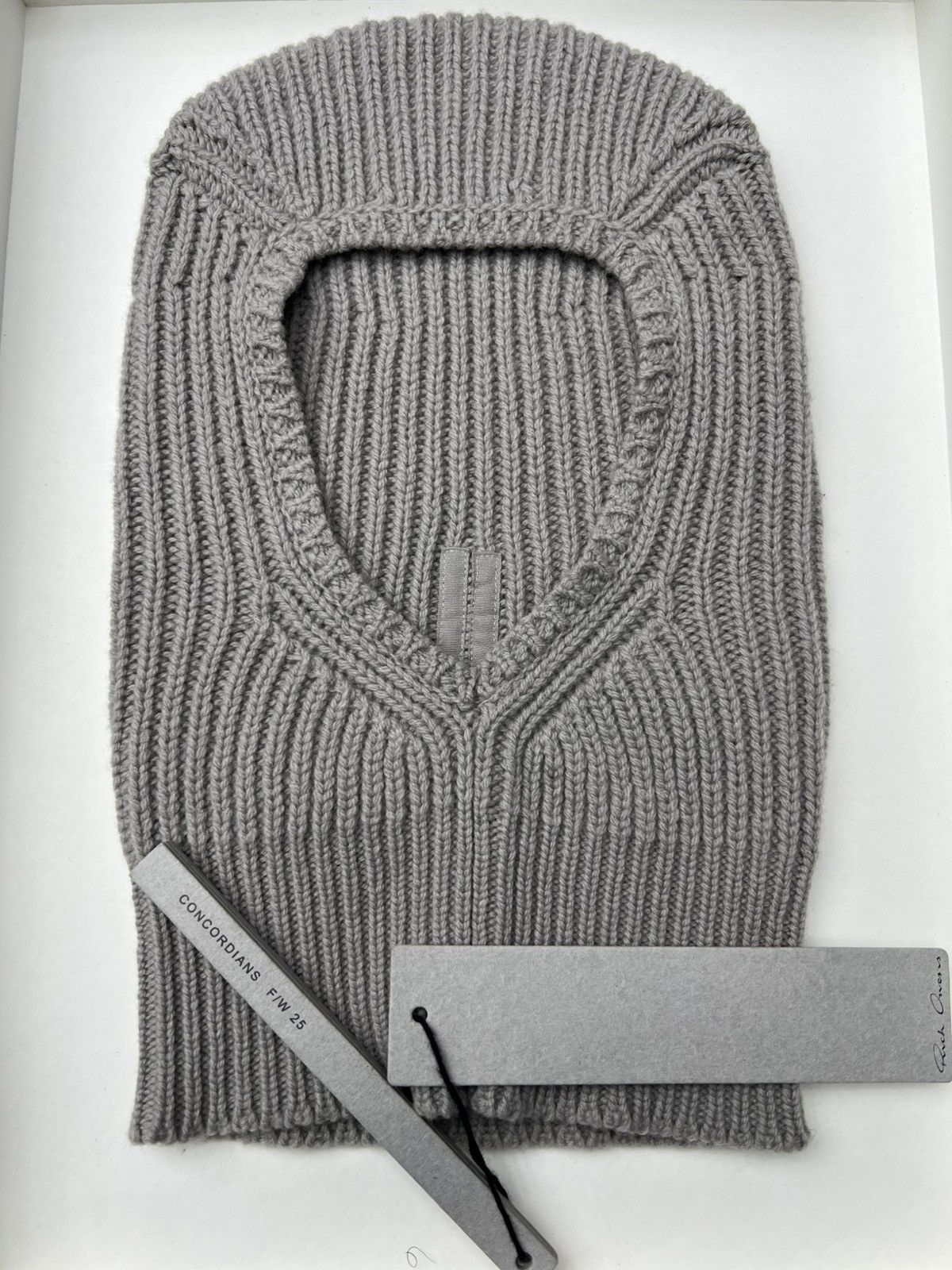 Rick Owens Rick Owens Sphinx Skull Balaclava Size ONE SIZE - 1 Thumbnail