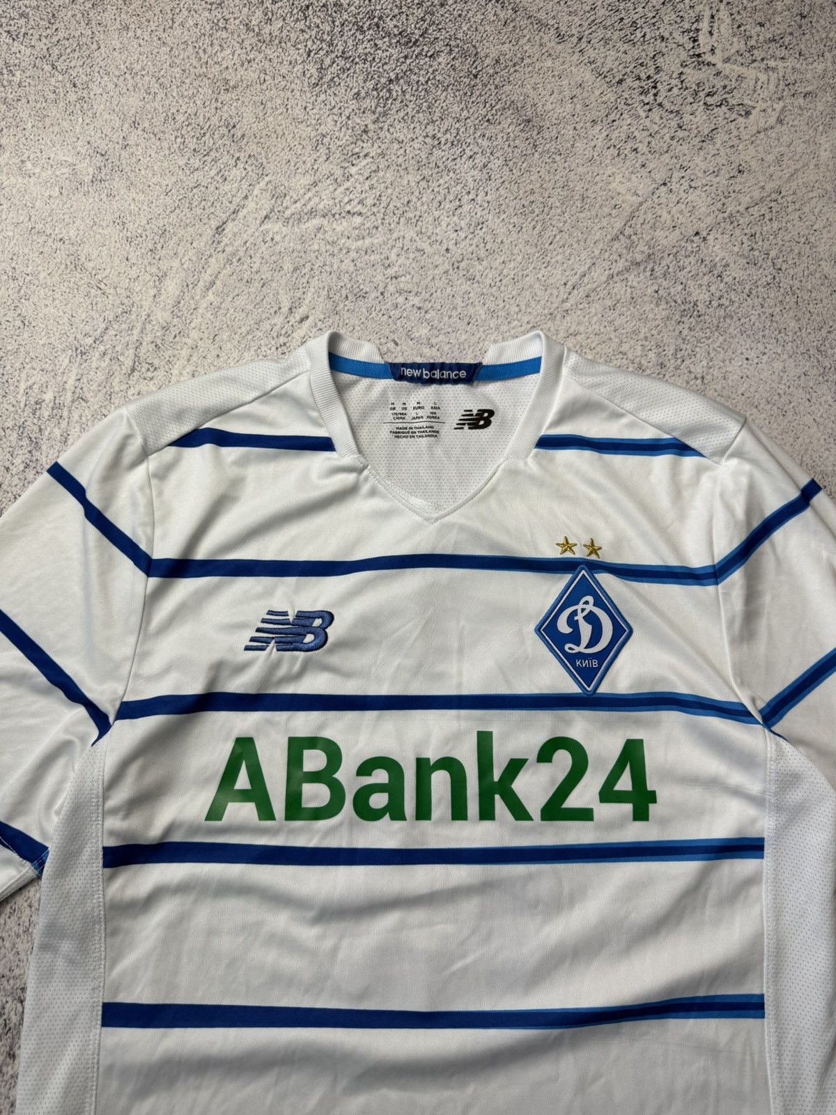 New Balance Vintage New Balance Dynamo Kyiv Jersey A Bank #6 Size US M / EU 48-50 / 2 - 5 Thumbnail