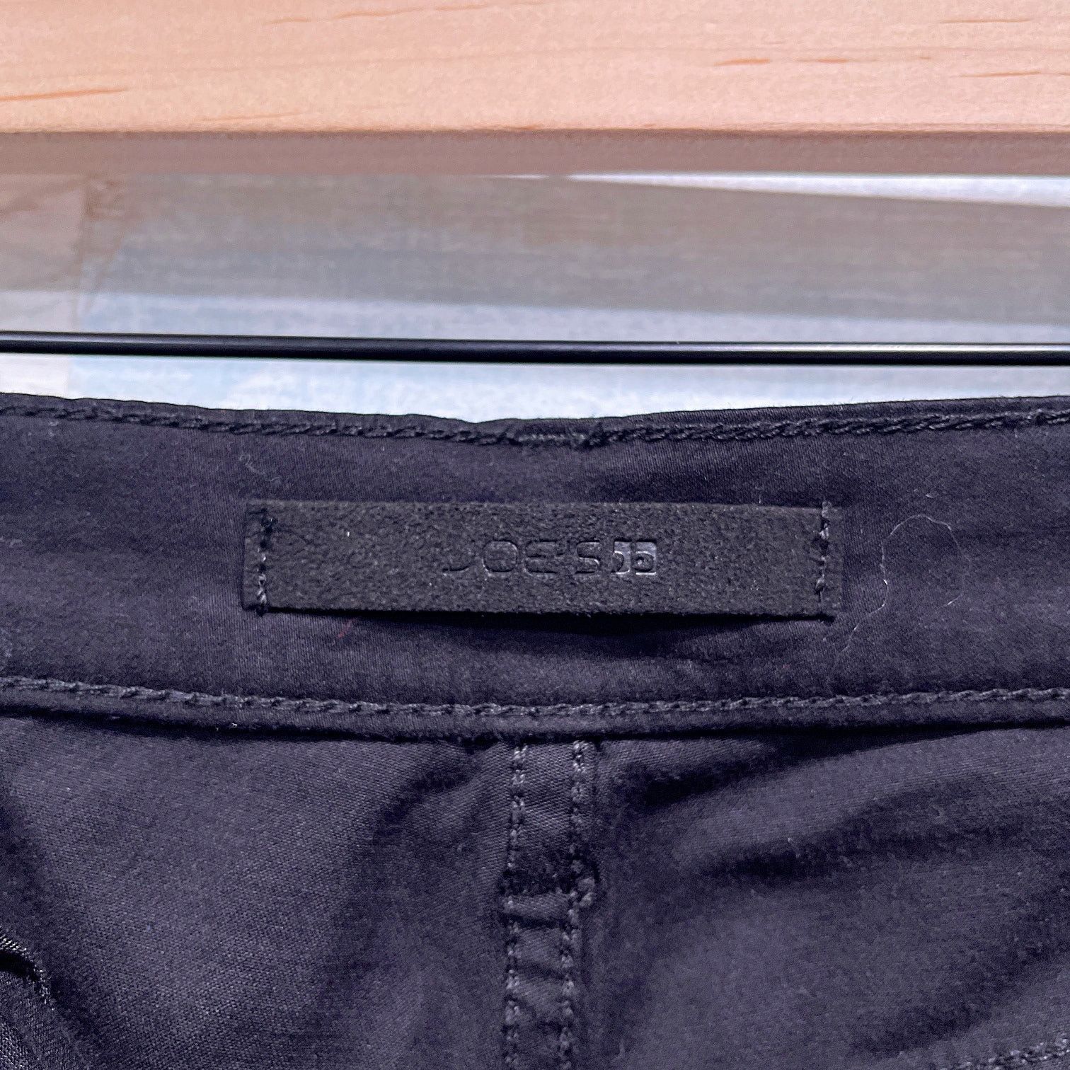 Other Joes Jeans Charlie High Rise Skinny Ankle Black Coated 29 Size 29" - 6 Thumbnail