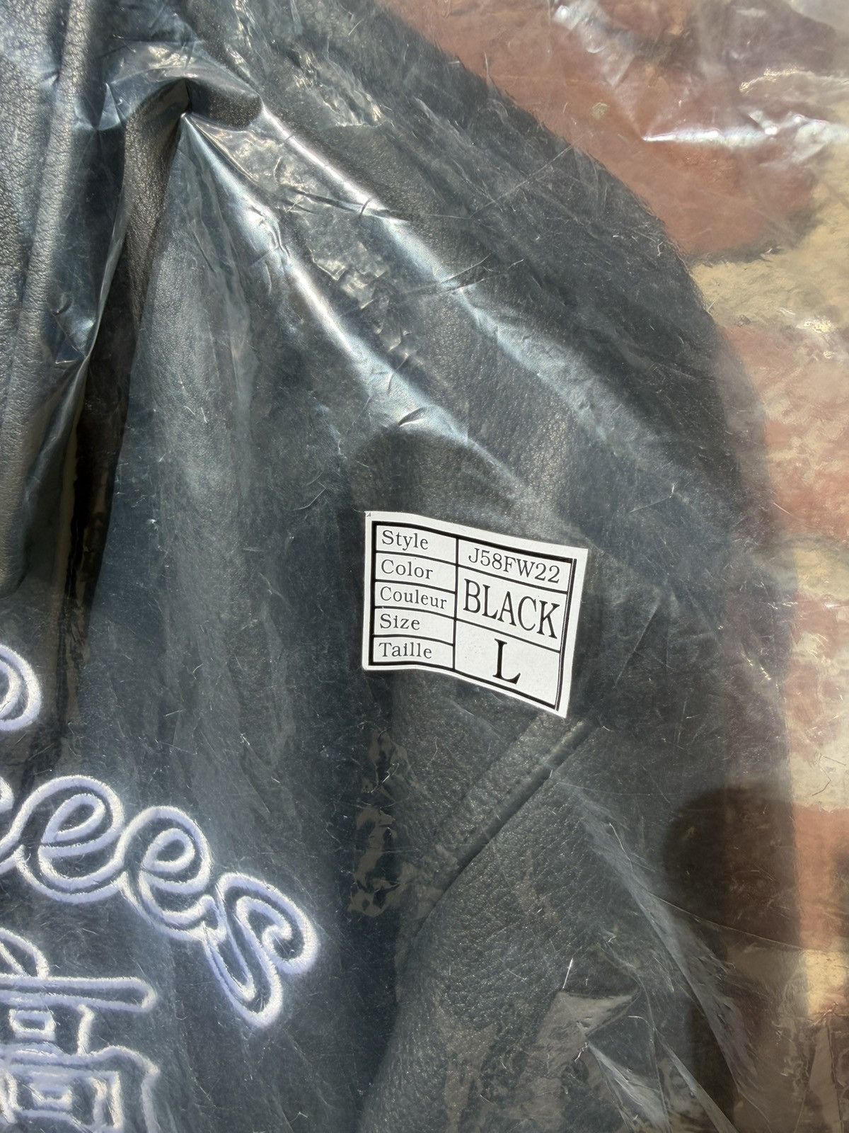 New York Yankees × Supreme Supreme Yankee Kanji Leather Varsity Jacket Size Large Size US L / EU 52-54 / 3 - 13 Thumbnail