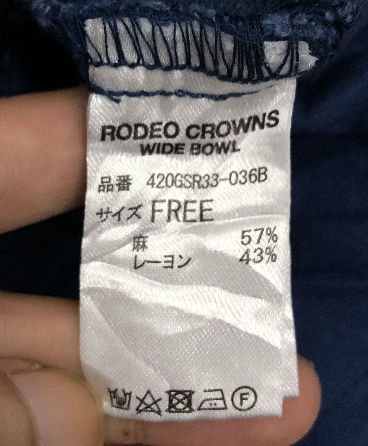 Japanese Brand Vintage Rodeo Crowns Wide Bowl Overalls Size US 40 / EU 56 - 11 Thumbnail