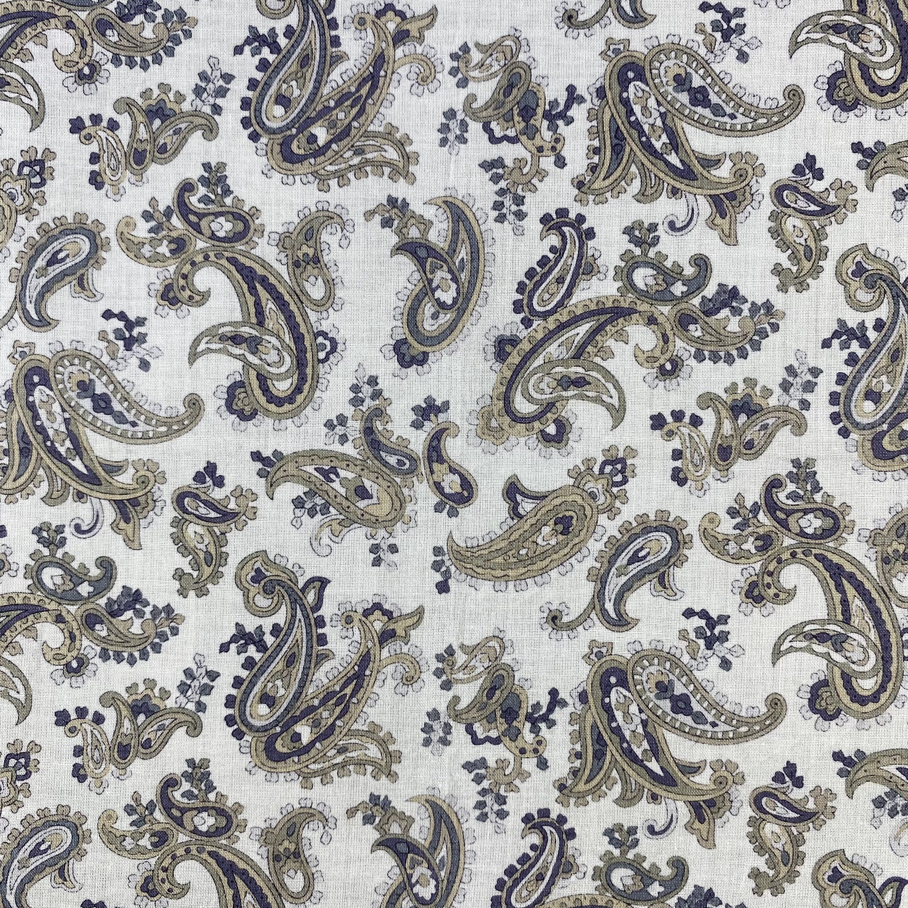 Alfred Dunhill Dunhill Paisley Handkerchief/Neckerchief/Bandana HC756 Size ONE SIZE - 4 Thumbnail