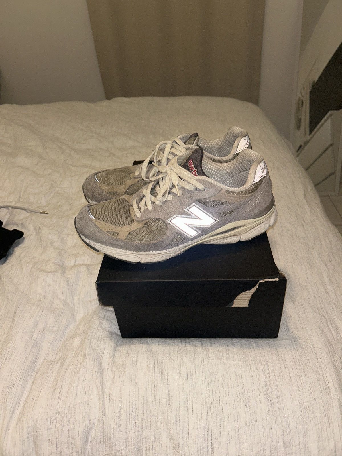 Aime Leon Dore × New Balance Teddy Santis 990v3 New Balance Marblehead Size US 11 / EU 44 - 2 Thumbnail