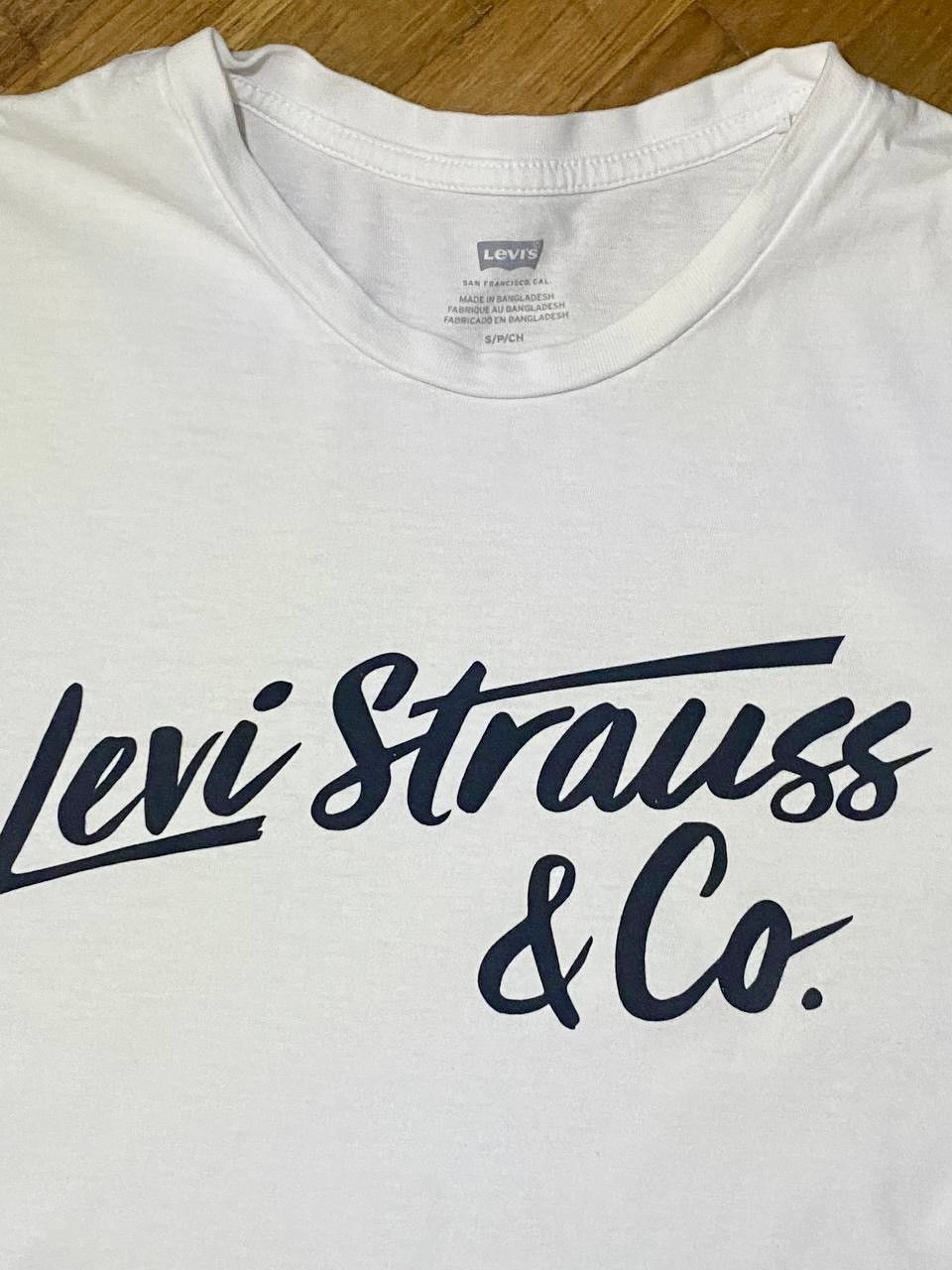 Levi's Levi’s Levi Strauss & Co y2k logo print tee Size US S / EU 44-46 / 1 - 3 Thumbnail