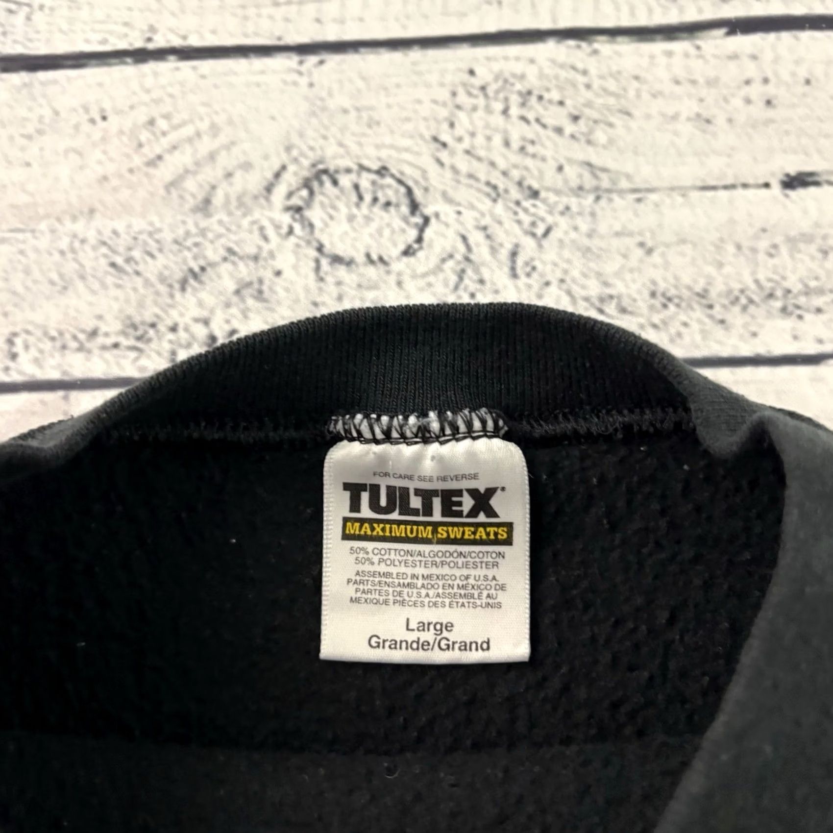 Tultex VTG Tultex Images Of Albuquerque Hot Air Balloon Crewneck Sweatshirt Mens L Black Size US L / EU 52-54 / 3 - 2 Thumbnail
