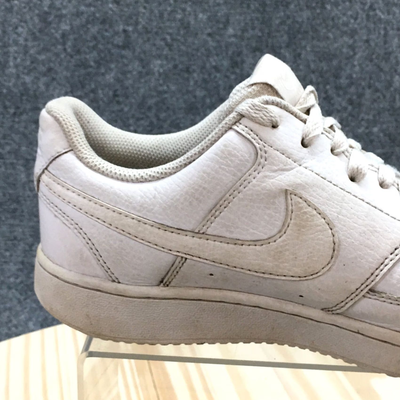 Nike Nike Court Vision Low Mens? Womens 8.5 White Sneaker Lace Up Low Top CD5434-100 Court Vision Low Size M / US 6-8 / IT 42-44 - 3 Thumbnail