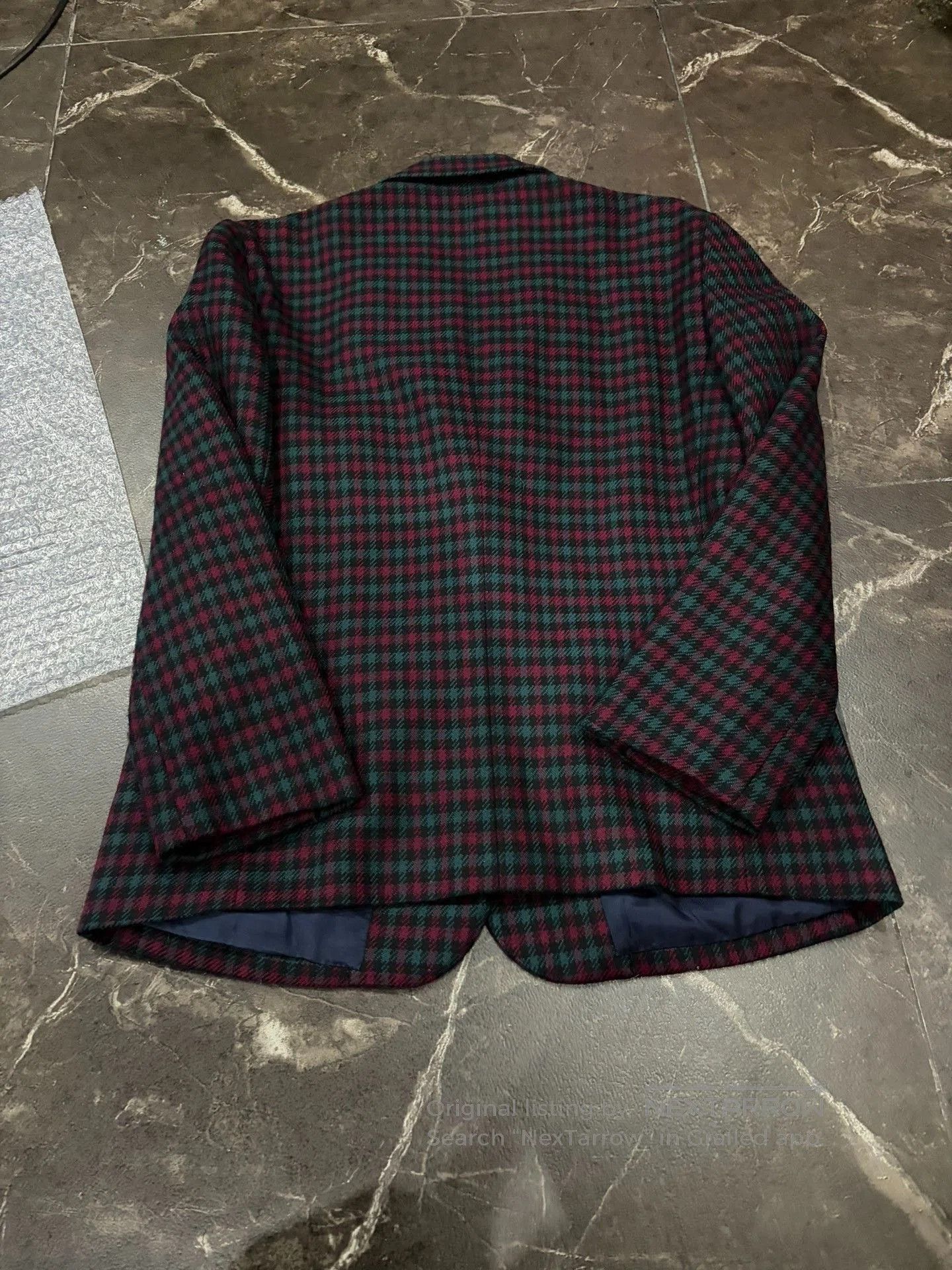 Burberry Burberry Badge Check Wool Blazer. Size M / US 6-8 / IT 42-44 - 8 Thumbnail
