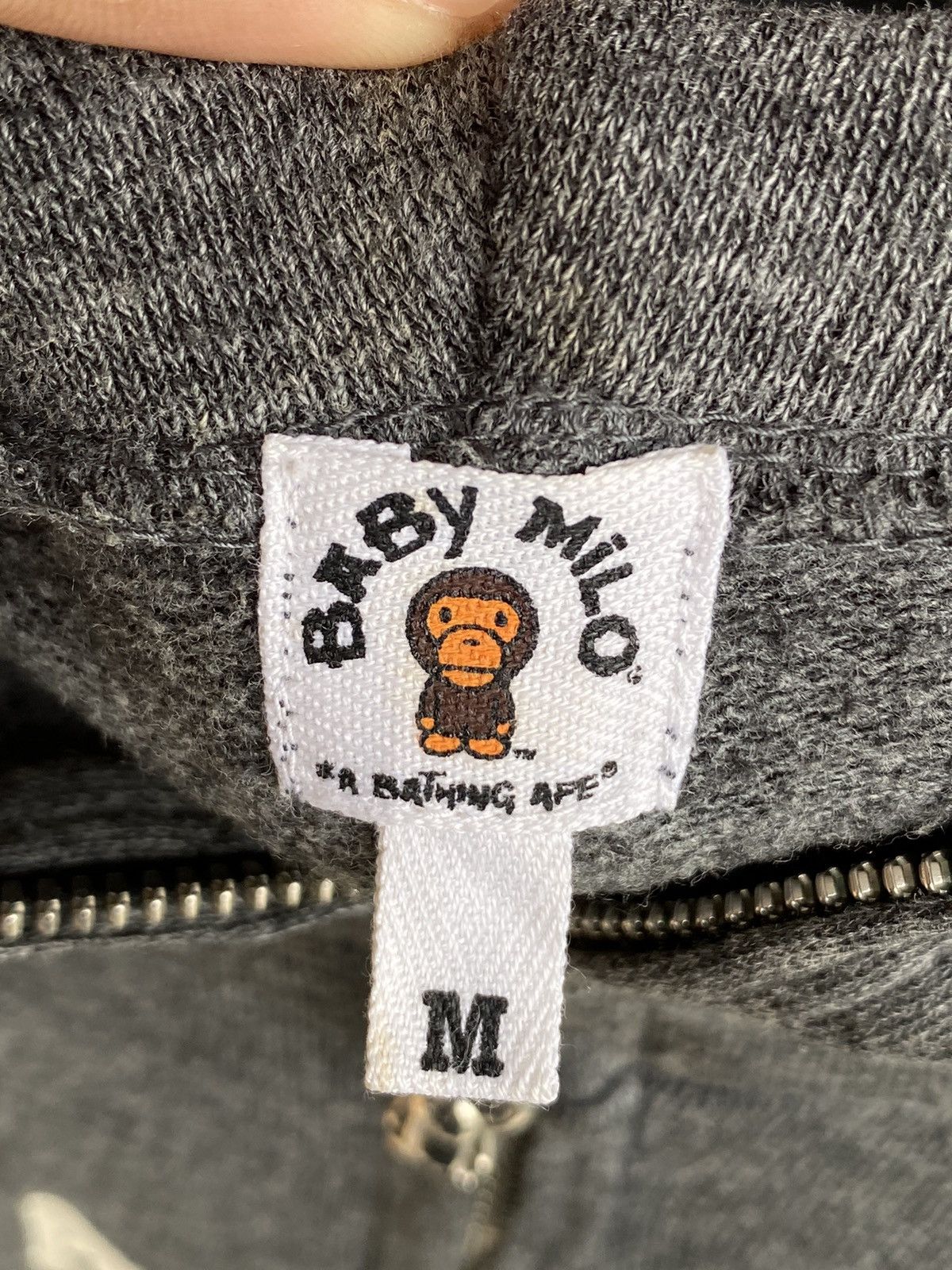 Bape Baby Milo College Full Zip Hoodie Size US M / EU 48-50 / 2 - 13 Thumbnail