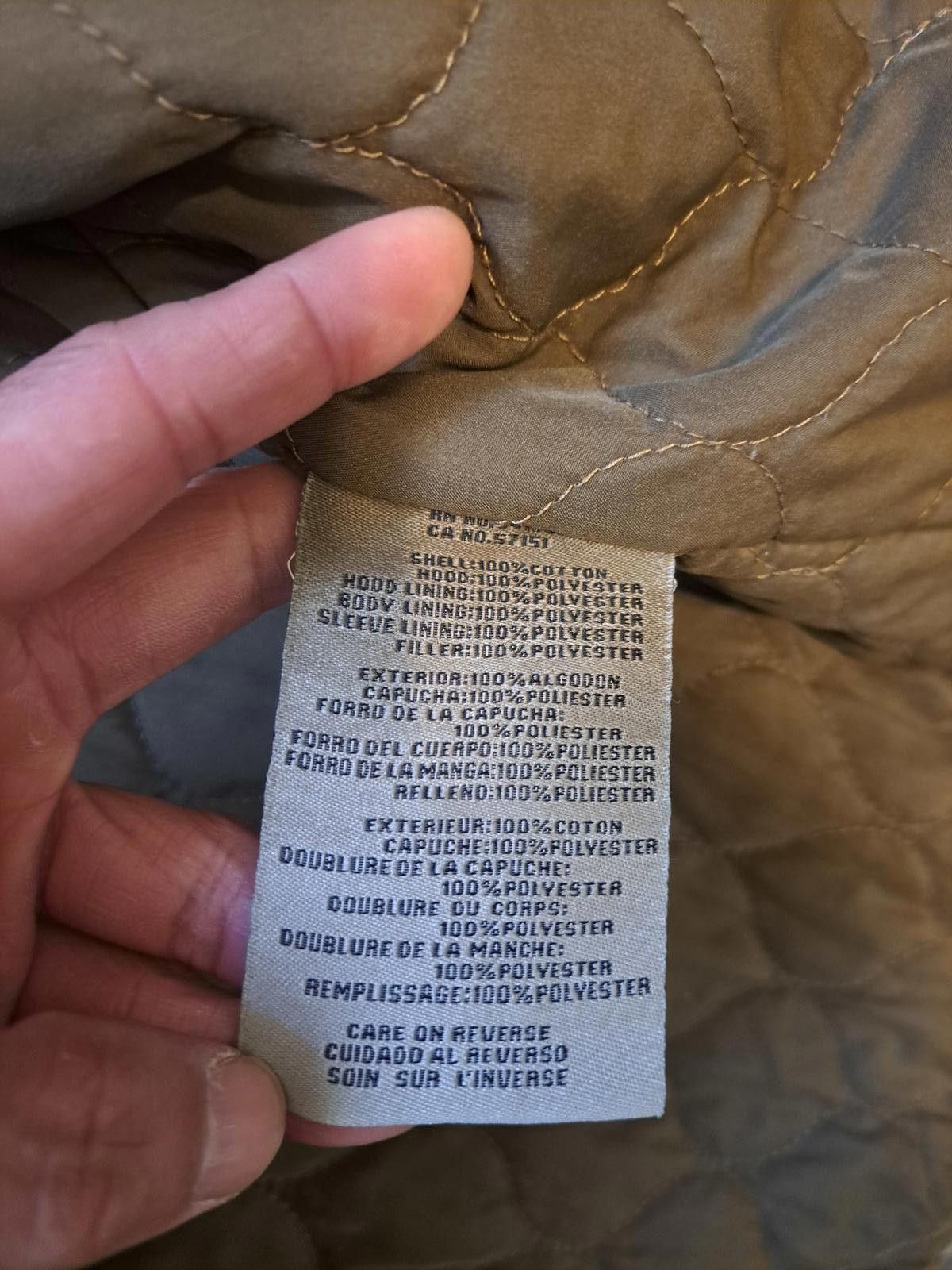 Levi's Levis Denim Jacket Mens Large Green Gray Cotton Hoodie Size US L / EU 52-54 / 3 - 4 Thumbnail